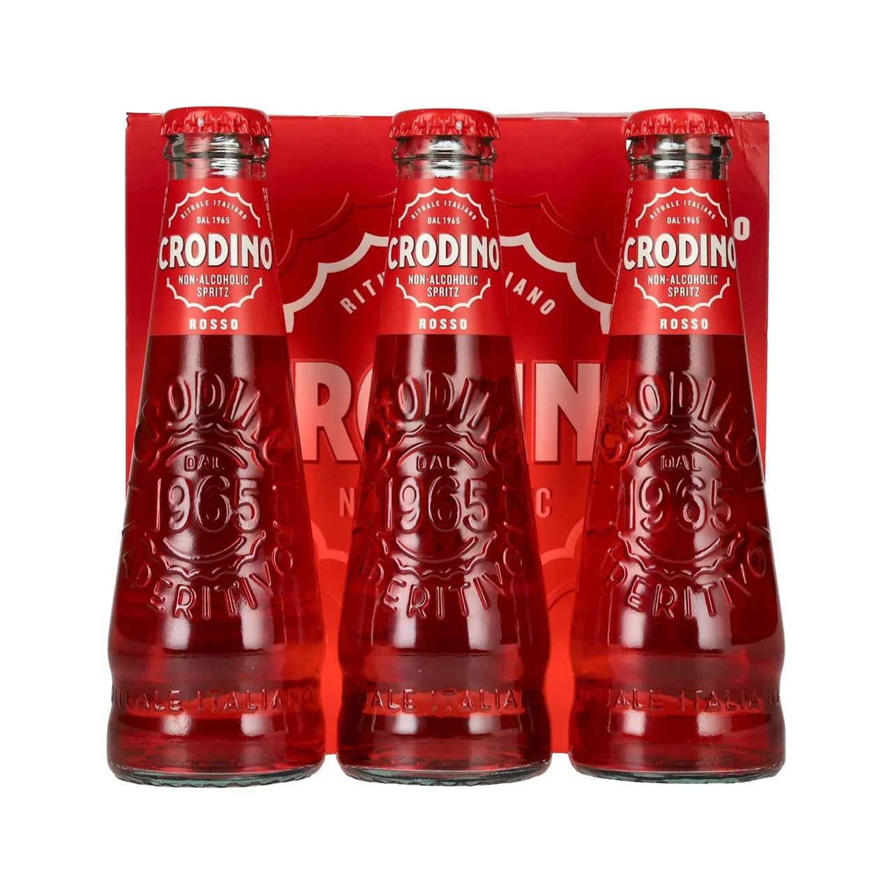 Crodino Rosso alcohol-free 0.0% Spritz 3x0,175l