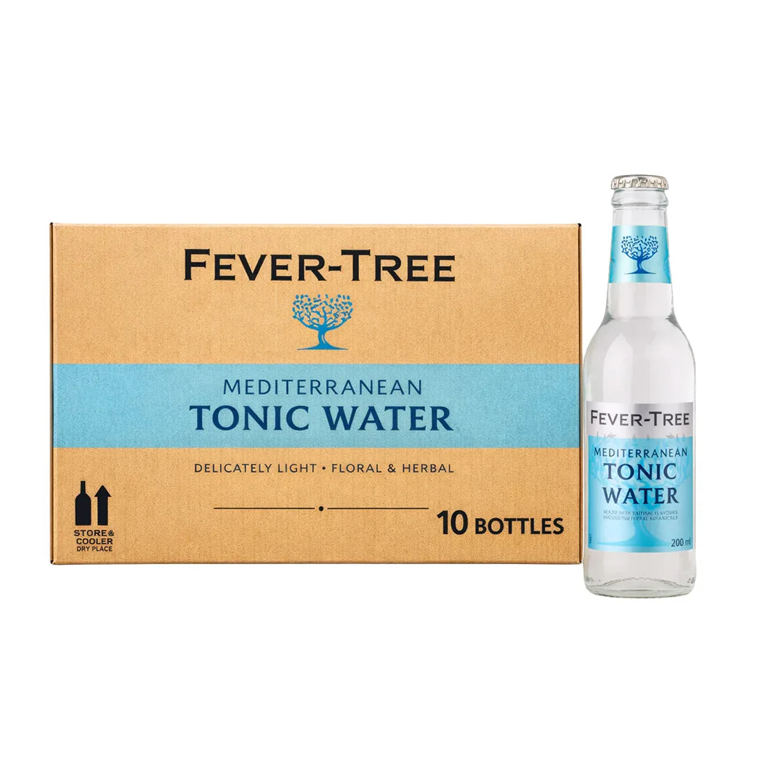 Fever-Tree Mediterranean Tonic Water 24x0,2l pack of 10 bottles