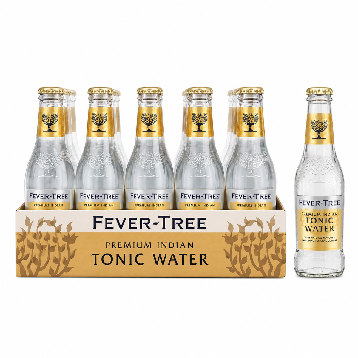 Fever-Tree Premium Indian Tonic Water 0,2l pack of 10 bottles