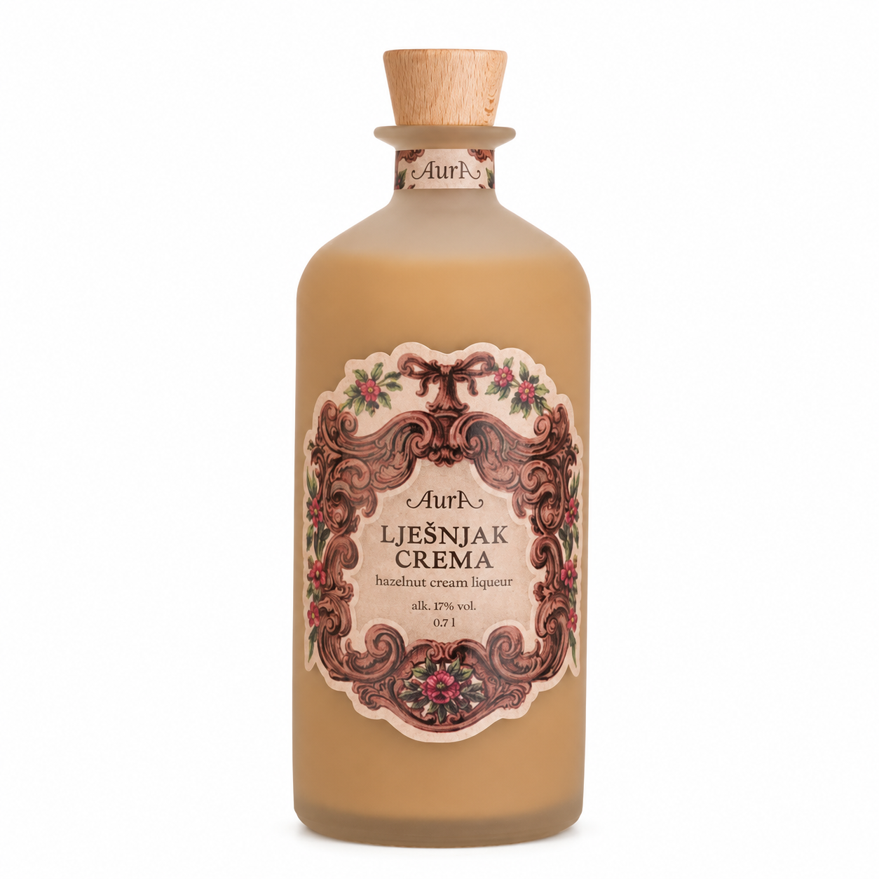 Liqueur Aura Lješnjak Crema 17% 0.7 l