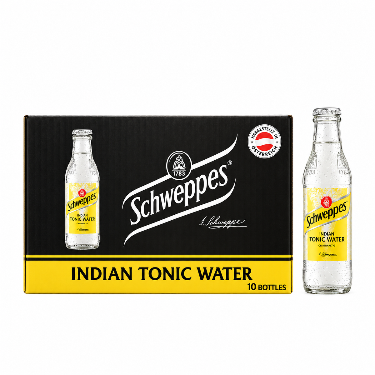 Schweppes Indian Tonic Water 0,2l pack of 10 bottles