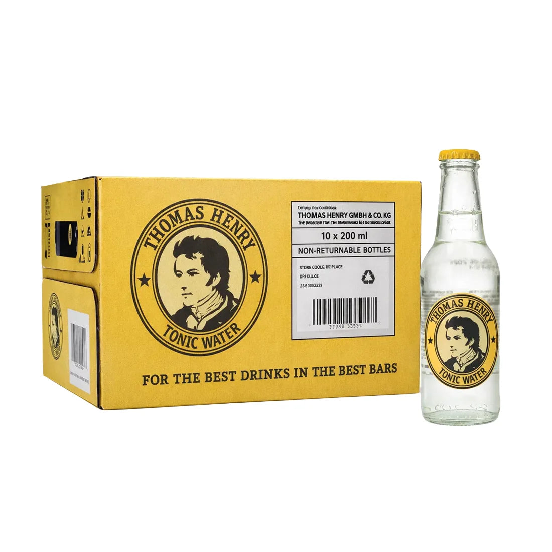 Thomas Henry Tonic Water 0,2l pack of 10 bottles