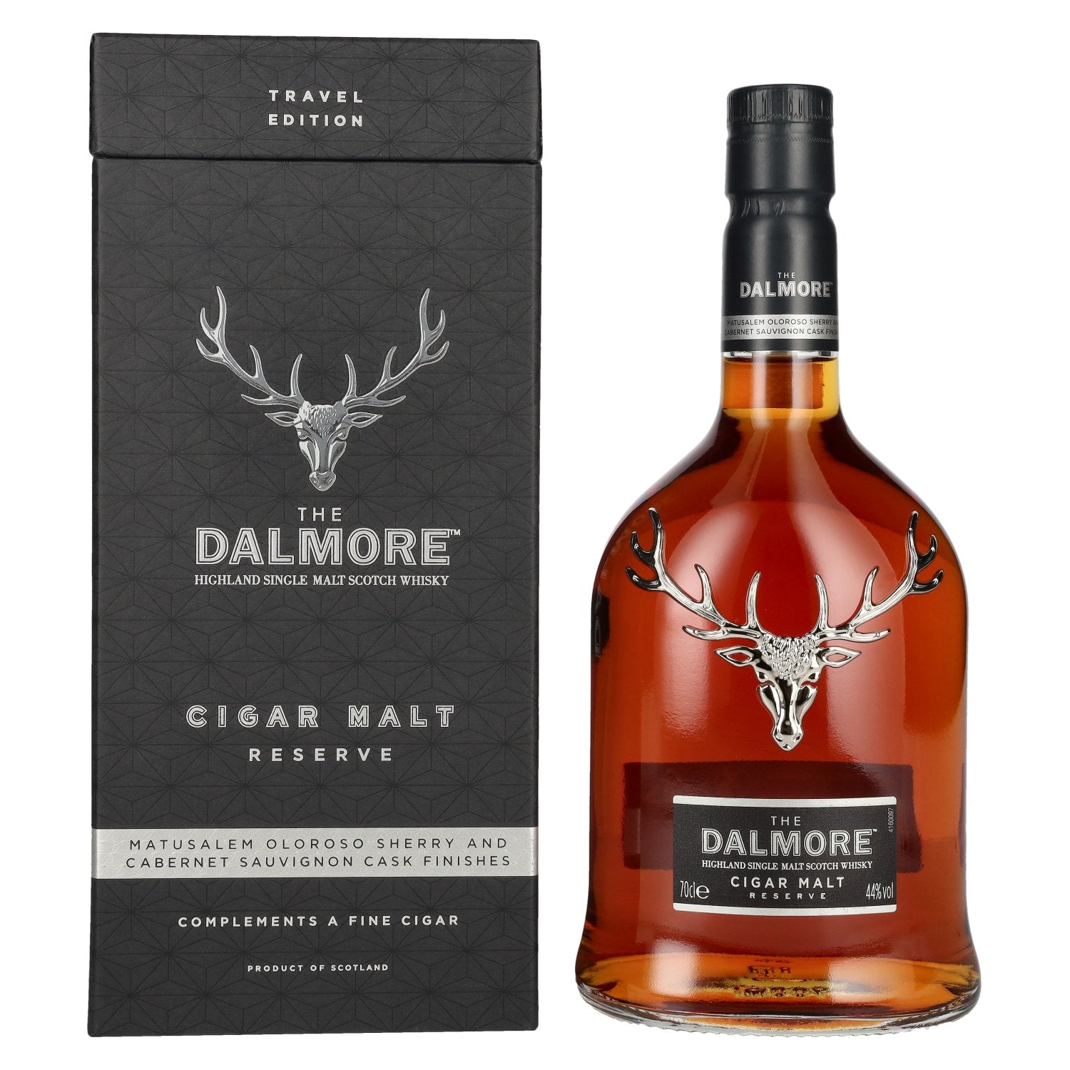 The Dalmore CIGAR MALT Reserve Highland Single Malt Scotch Whisky Travel Edition 44% Vol. 0,7l in Giftbox