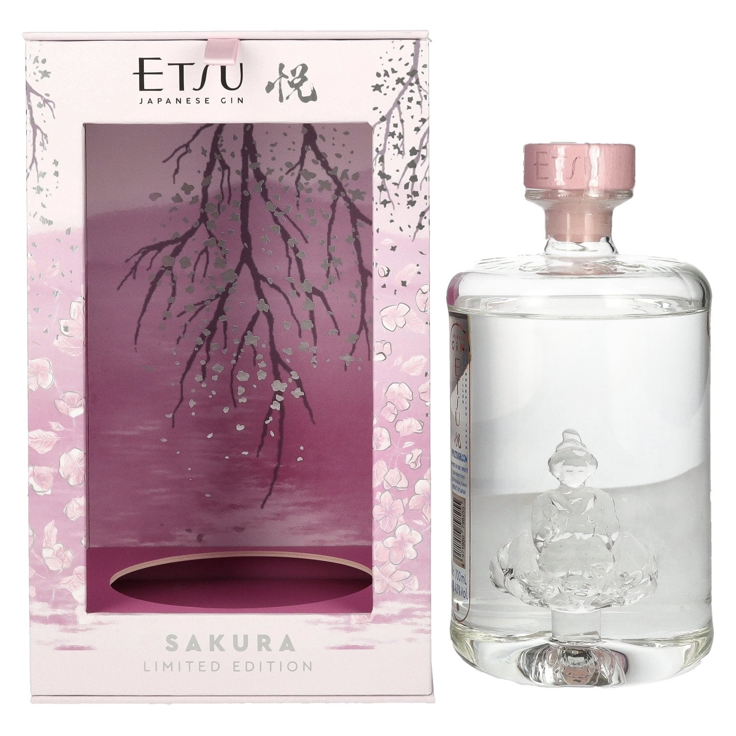 Etsu Japanese Gin SAKURA Limited Edition 43% Vol. 0,7l in Giftbox