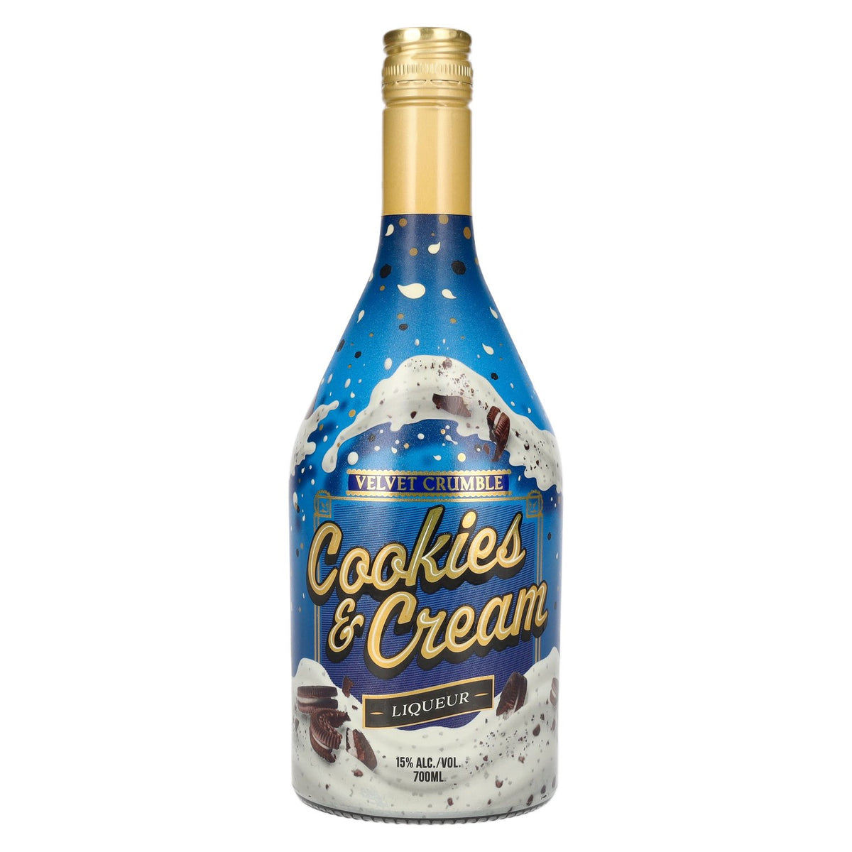 Velvet Crumble Cookies & Cream Liqueur 15% Vol. 0,7l