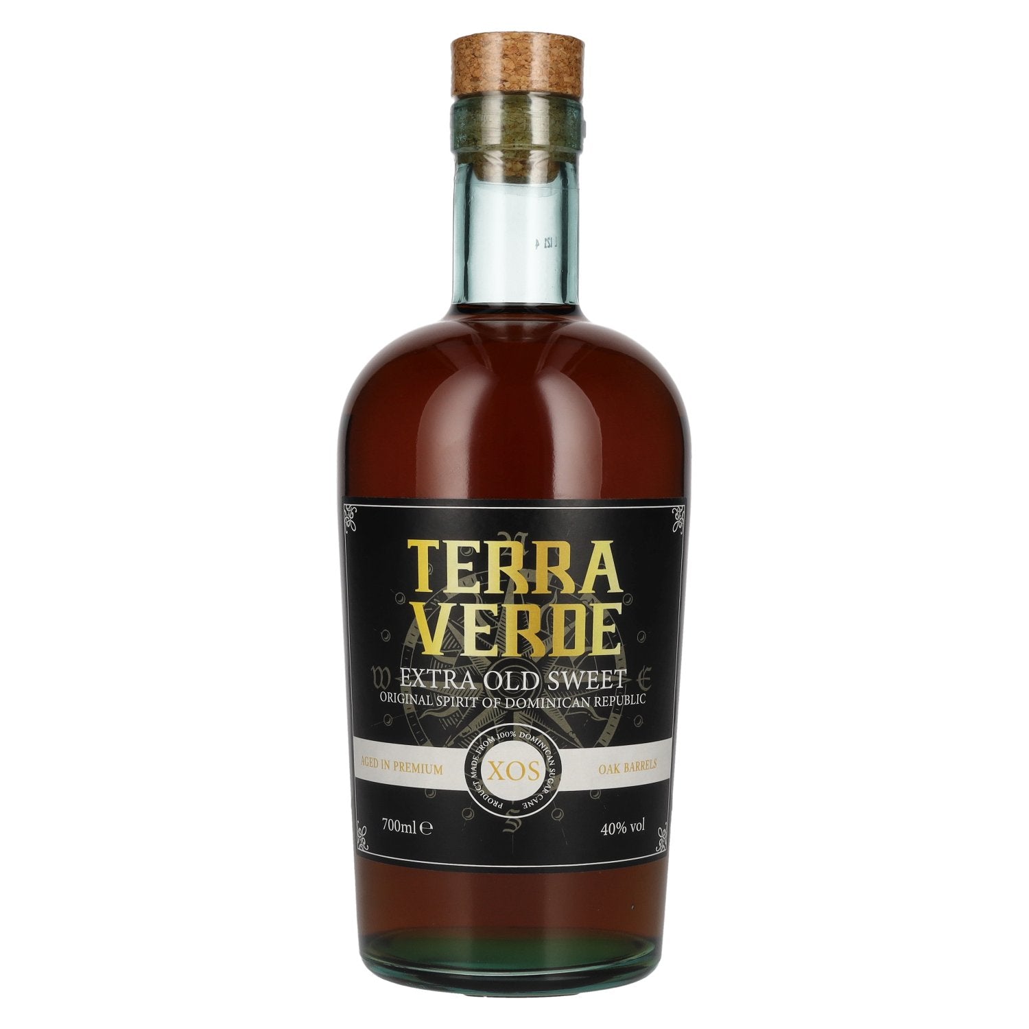 Terra Verde Extra Old Sweet Original Rum Based Spirit 40% Vol. 0,7l