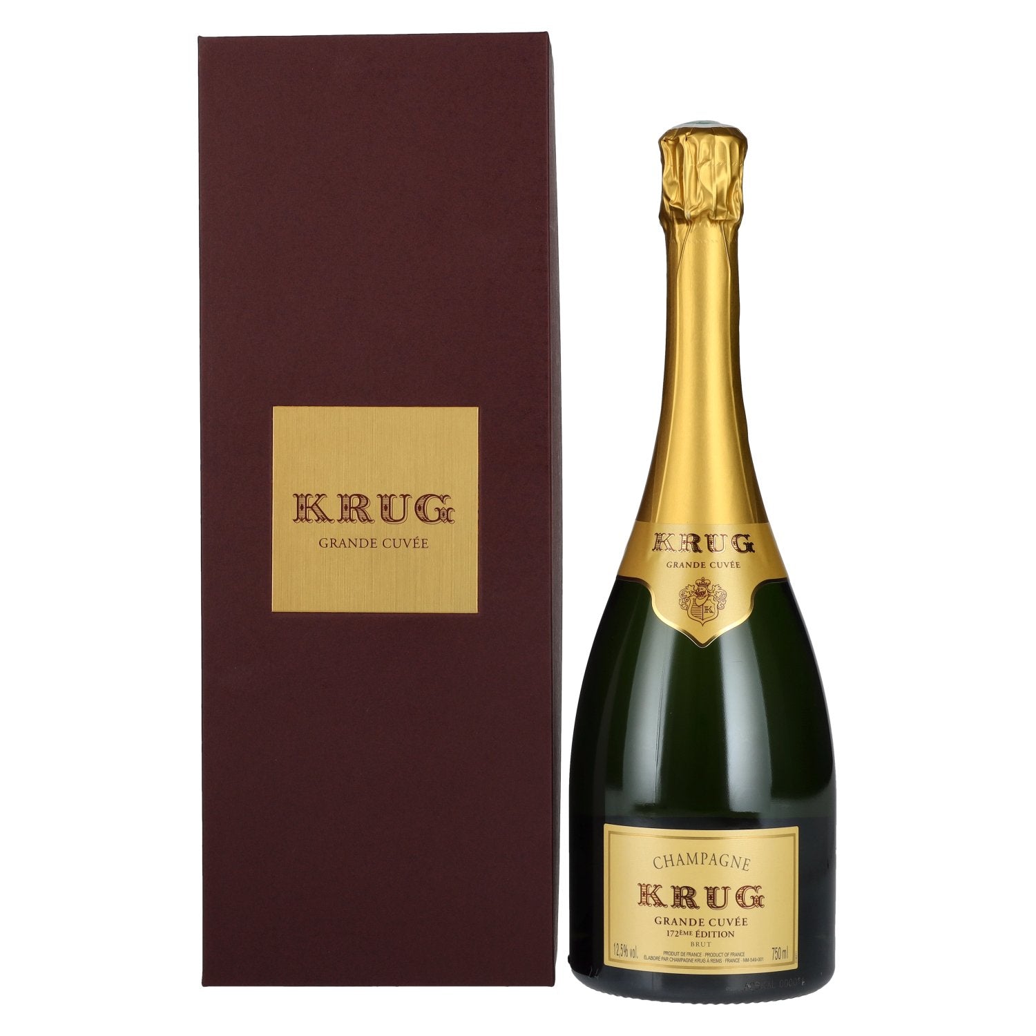 Krug Grande Cuvee 172eme Edition Brut 12,5% Vol. 0,75l in Giftbox