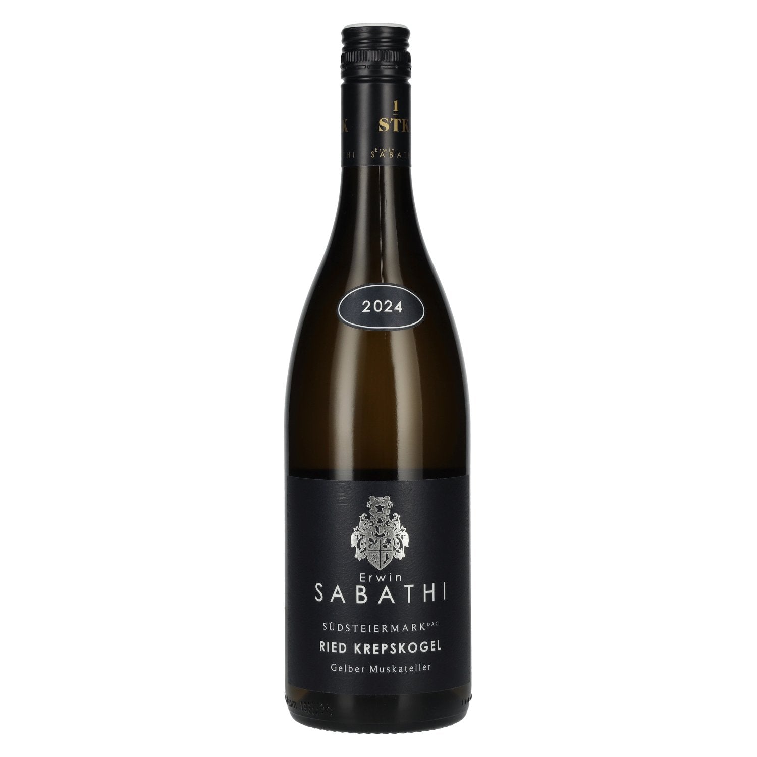 Erwin Sabathi Gelber Muskateller Ried Krepskogel Suedsteiermark DAC 2024 12,5% Vol. 0,75l