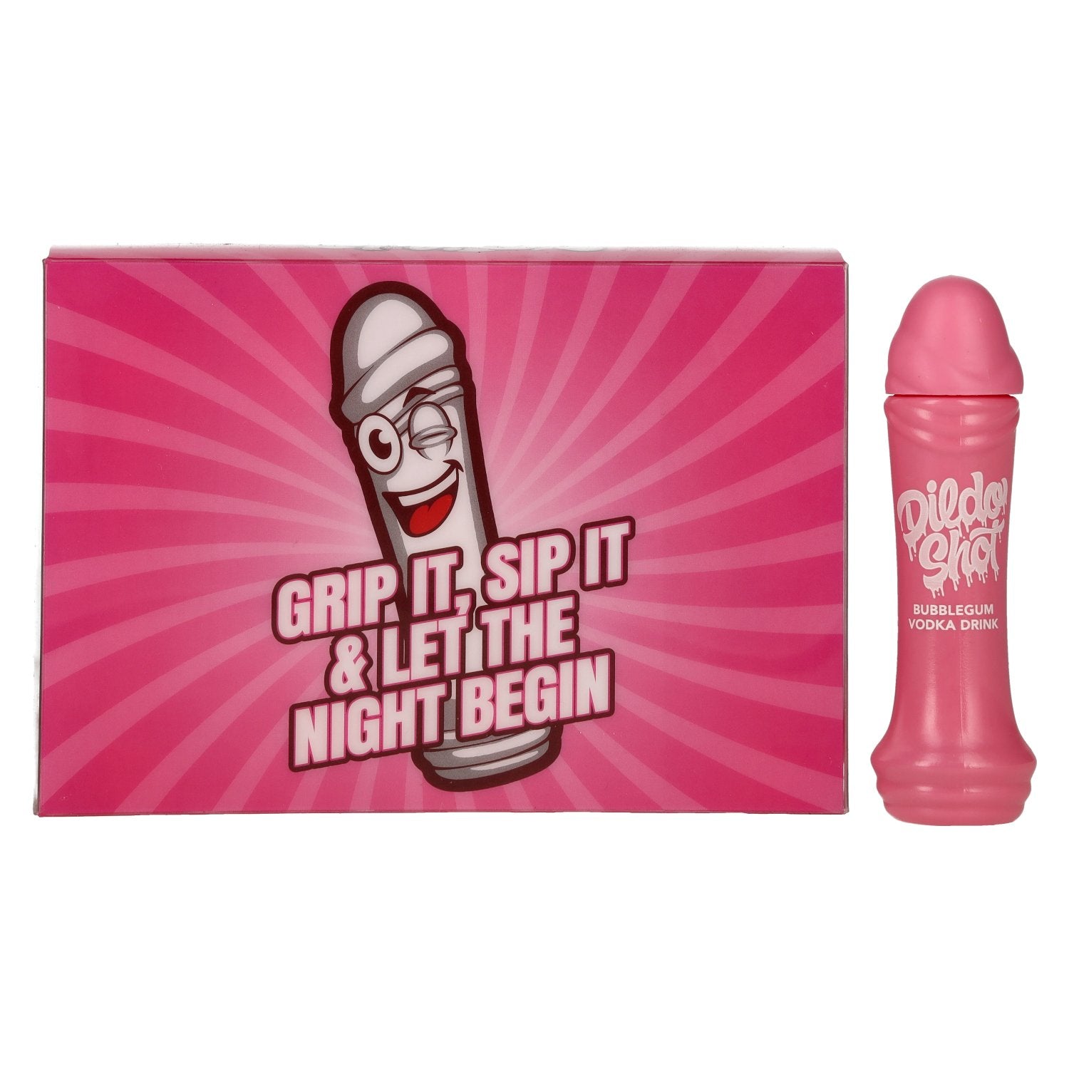 Dildo Shot Bubblegum Vodka Based 10% Vol. 10x0,02l PET
