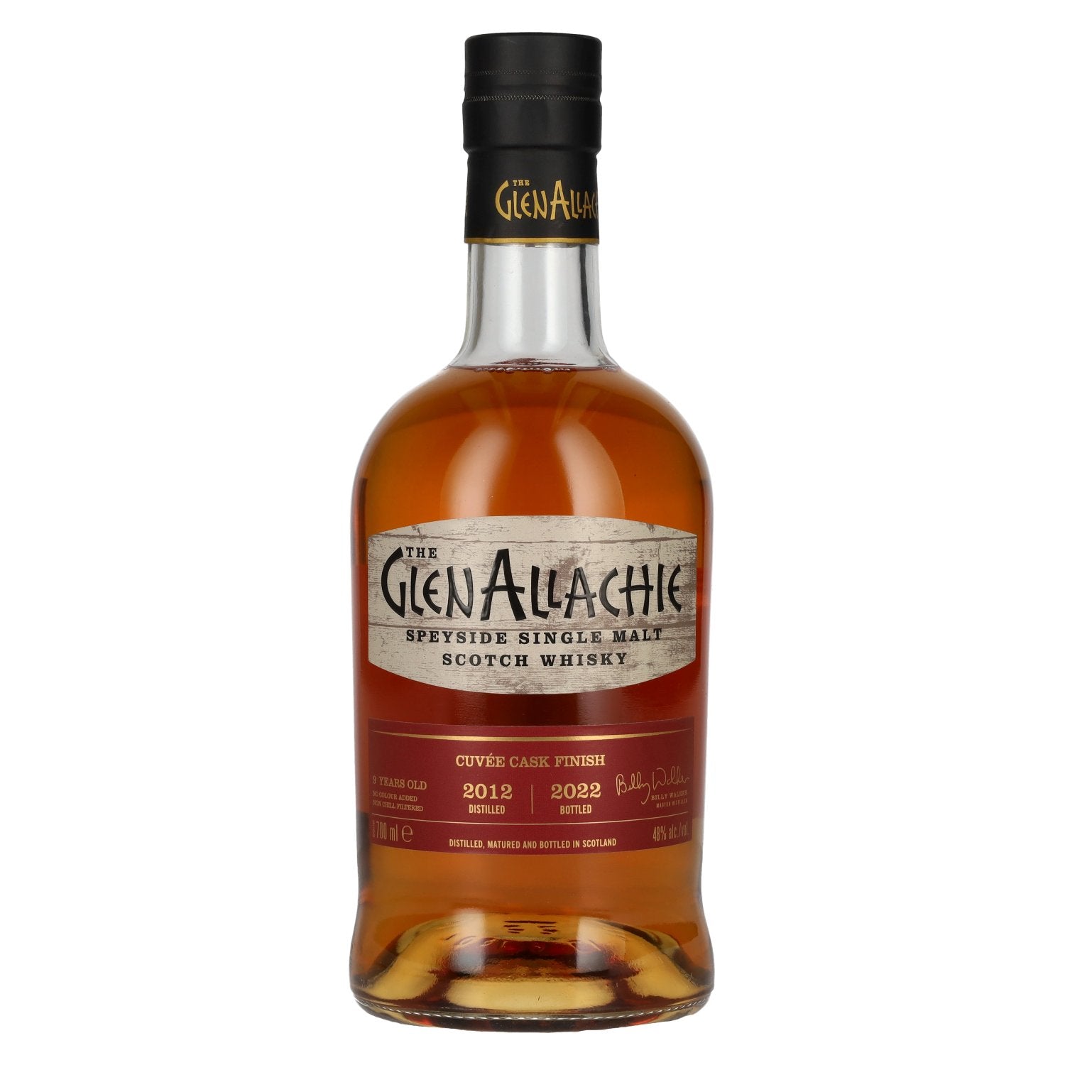 The GlenAllachie WINE SERIES Cuvee Cask Finish 2012 48% Vol. 0,7l