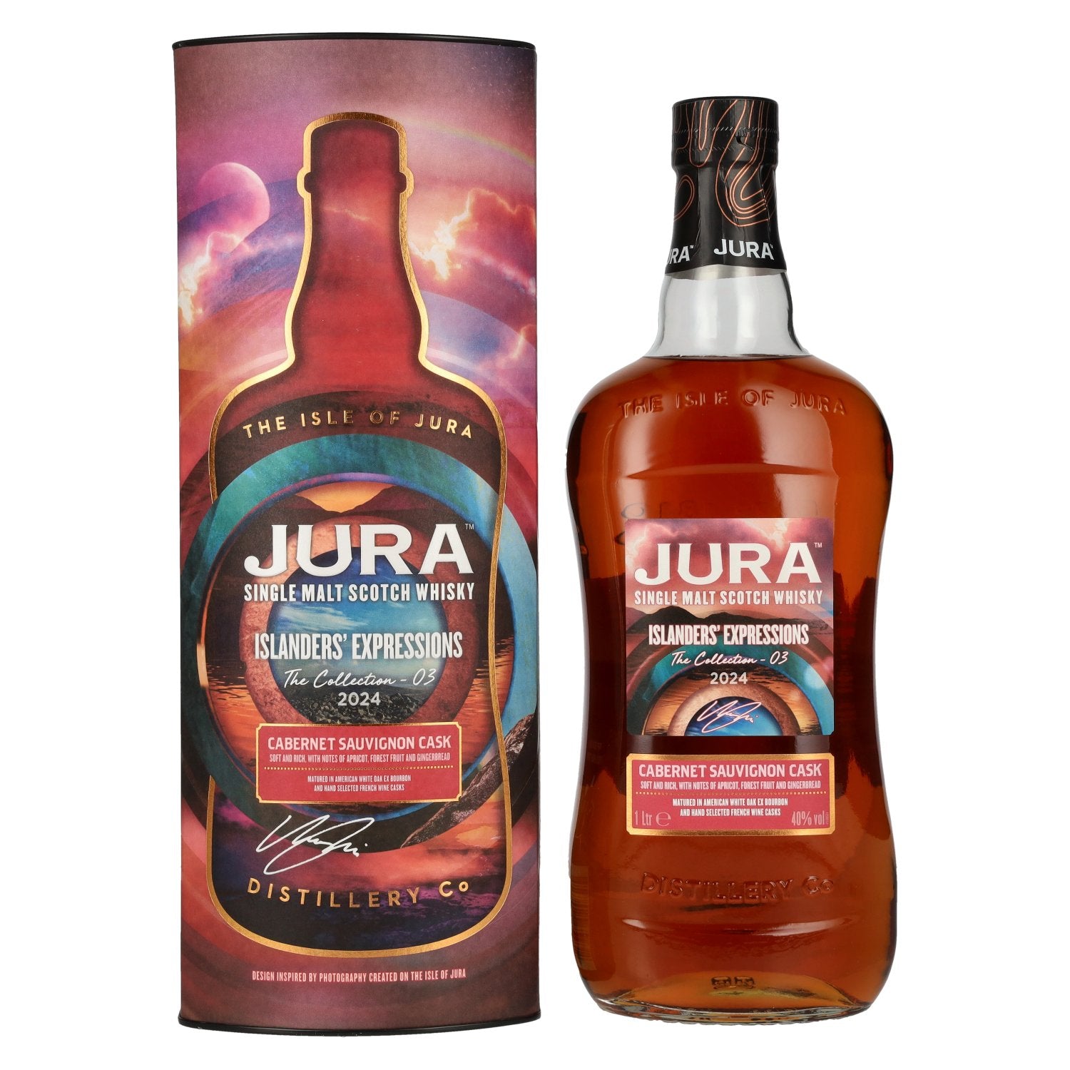 Jura ISLANDERS' EXPRESSIONS The Collection No. 03 2024 40% Vol. 1l in Giftbox