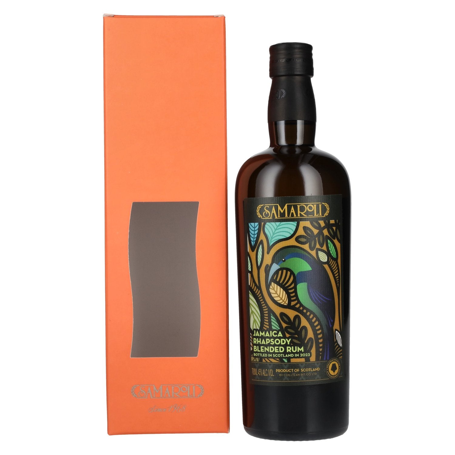 Samaroli Jamaica Rhapsody Blended Rum 2023 45% Vol. 0,7l in Giftbox