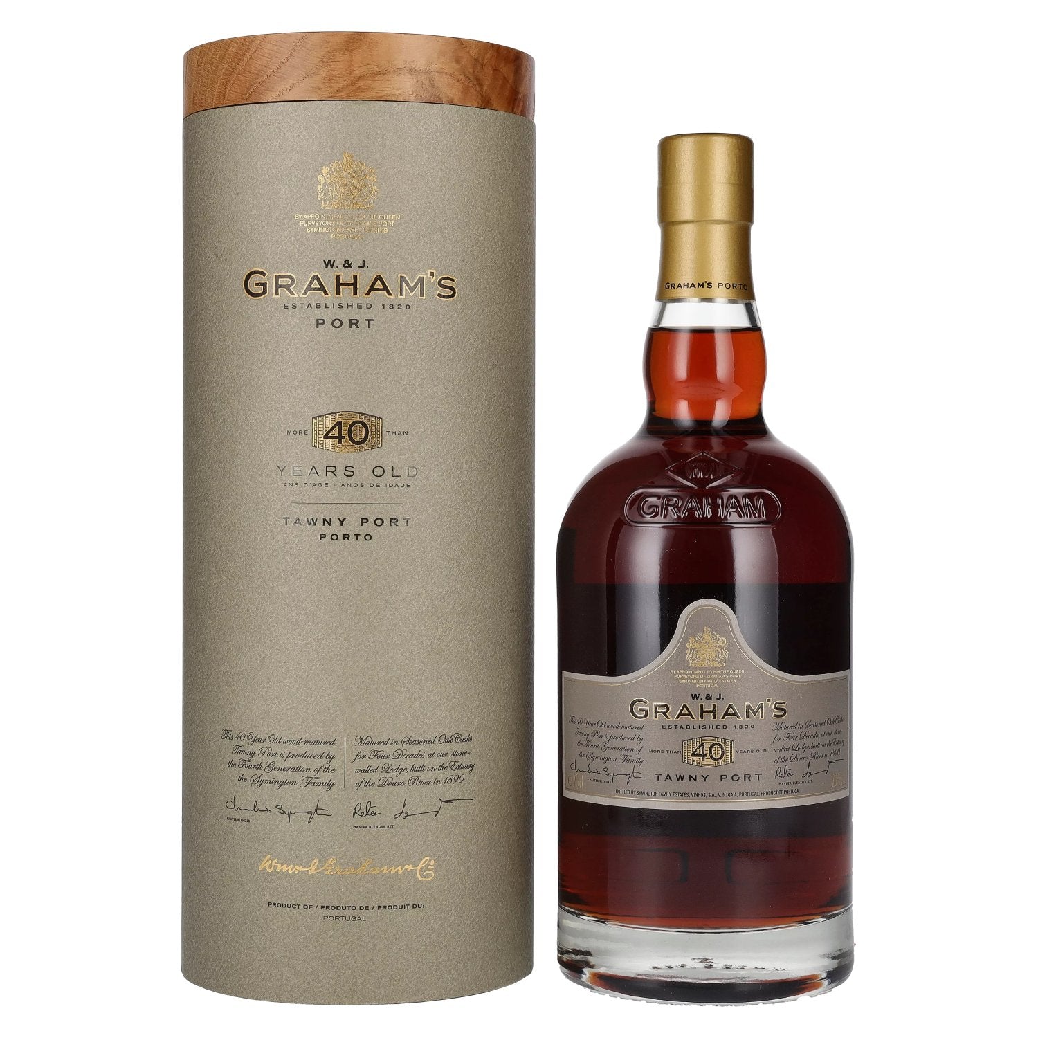 W. & J. Graham's Tawny Port 40 Years Old 20% Vol. 0,75l in Giftbox