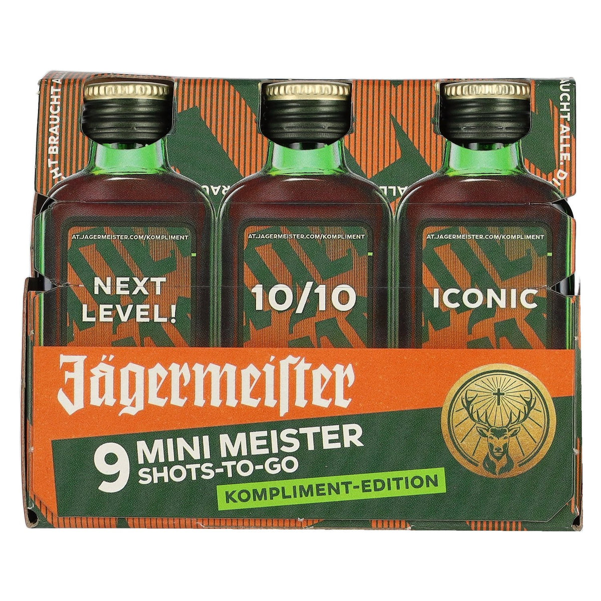 Jaegermeister 9-JaegerPack Kompliment Edition 35% Vol. 9x0,02l
