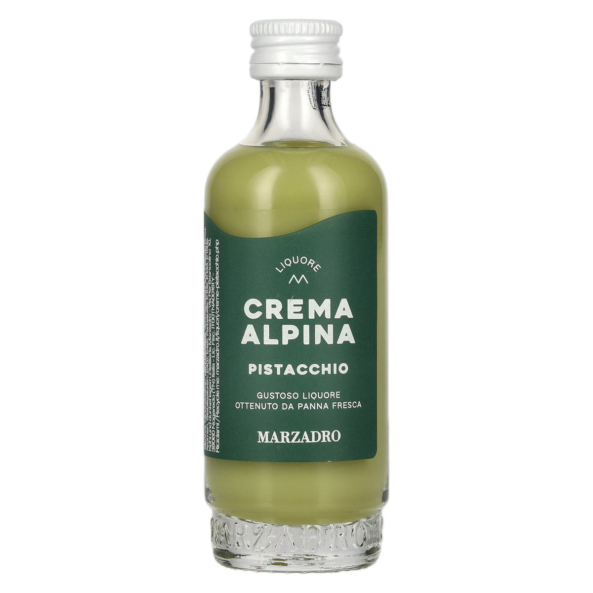 Marzadro Crema Alpina Pistacchio Liquore 17% Vol. 0,05l