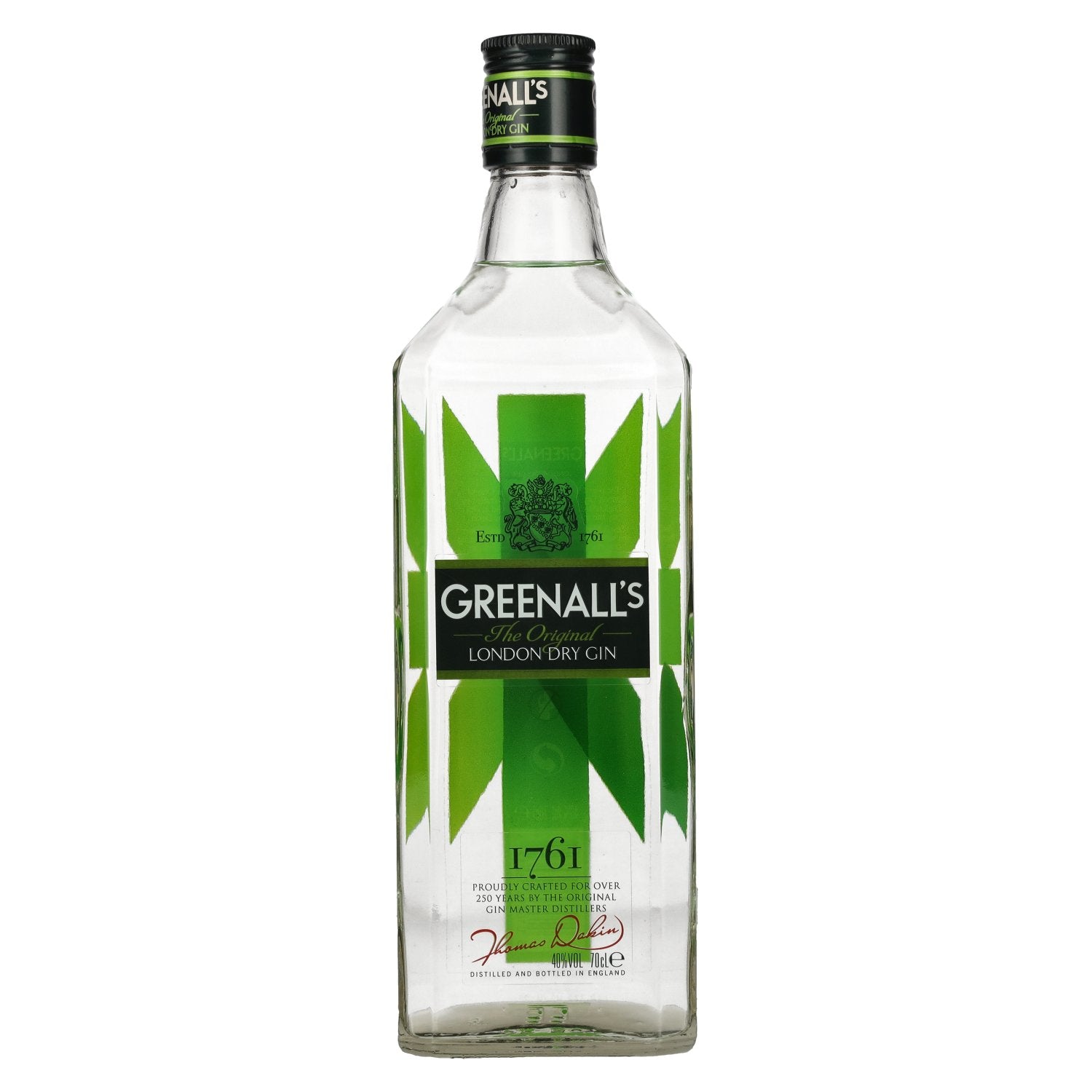 Greenall's London Dry Gin 40% Vol. 0,7l