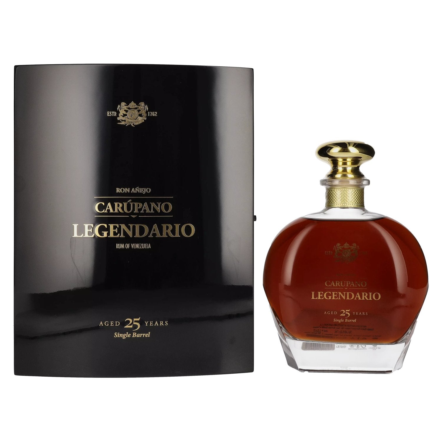 Ron Anejo Carupano 25 Years Old Legendario Single Barrel 40% Vol. 0,7l in Giftbox