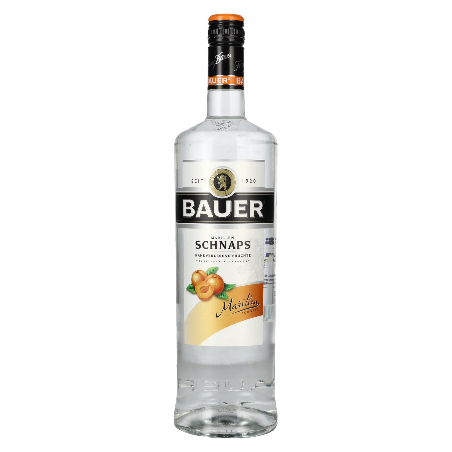 Bauer Marillen Schnaps 36% Vol. 1l