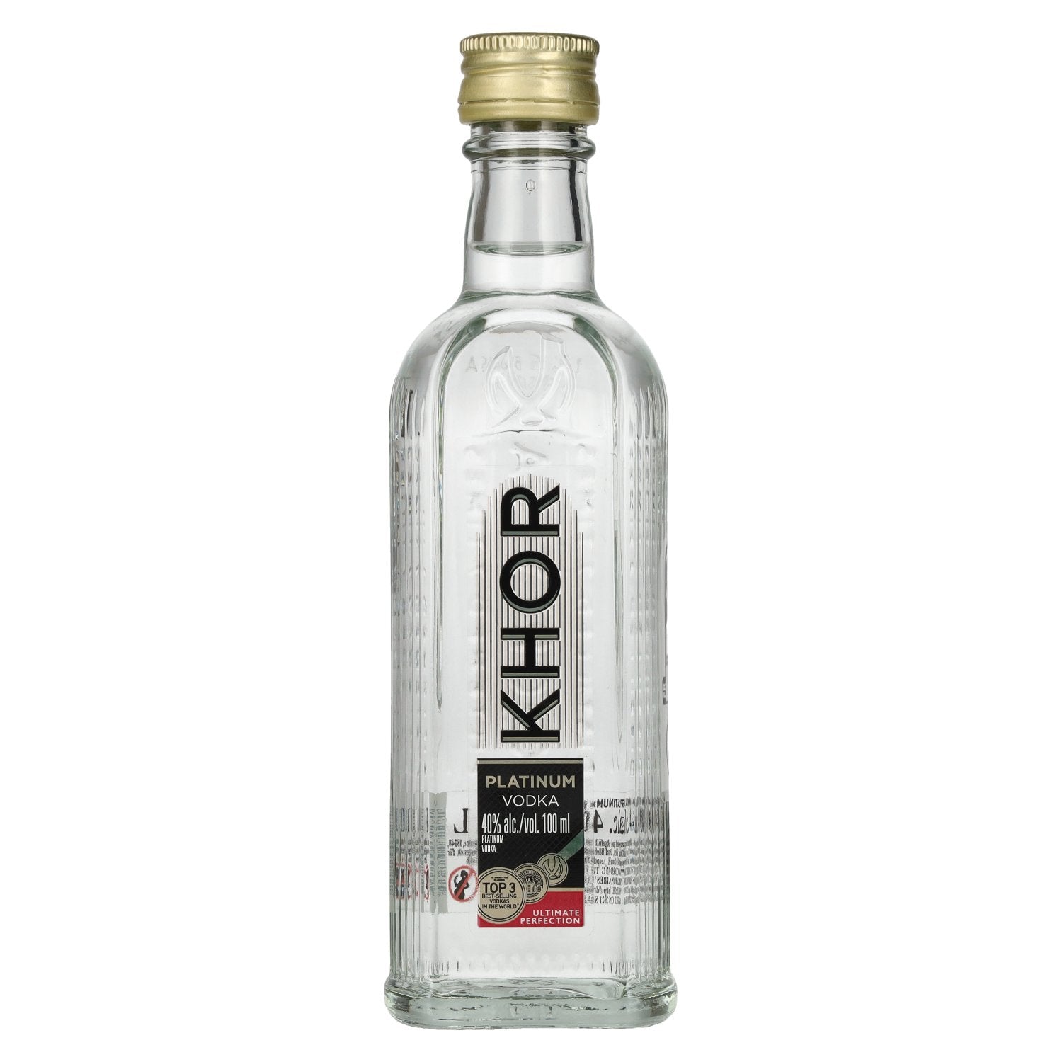 Khortytsa KHOR PLATINUM Vodka 40% Vol. 0,1l