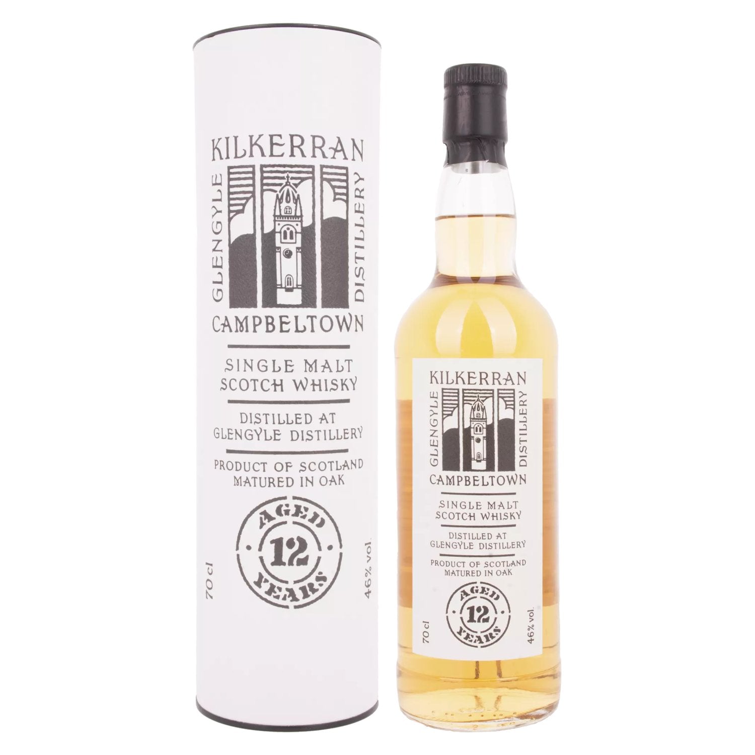 Kilkerran Glengyle Distillery 12 Years Old Single Malt Scotch Whisky 46% Vol. 0,7l