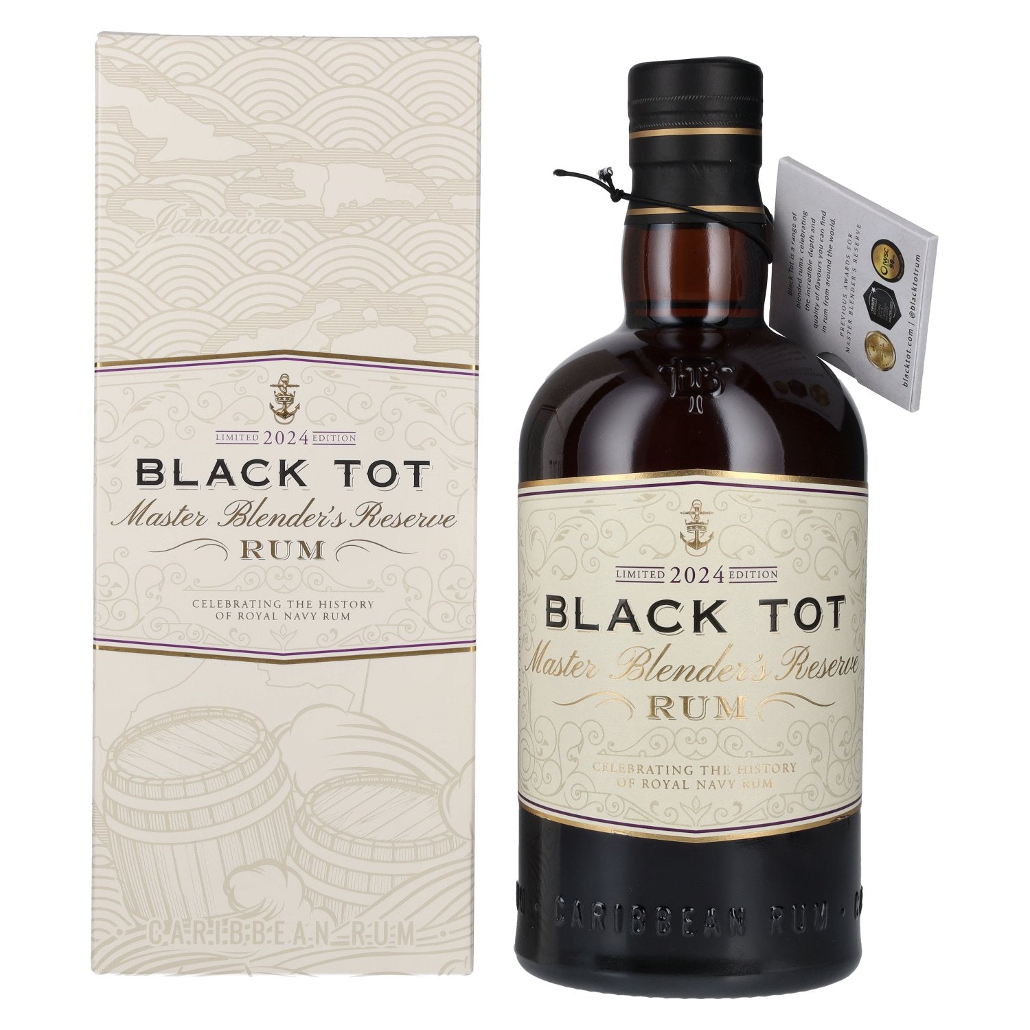 Black Tot Master Blender's Reserve Rum Limited Edition 2024 54,5% Vol. 0,7l in Giftbox