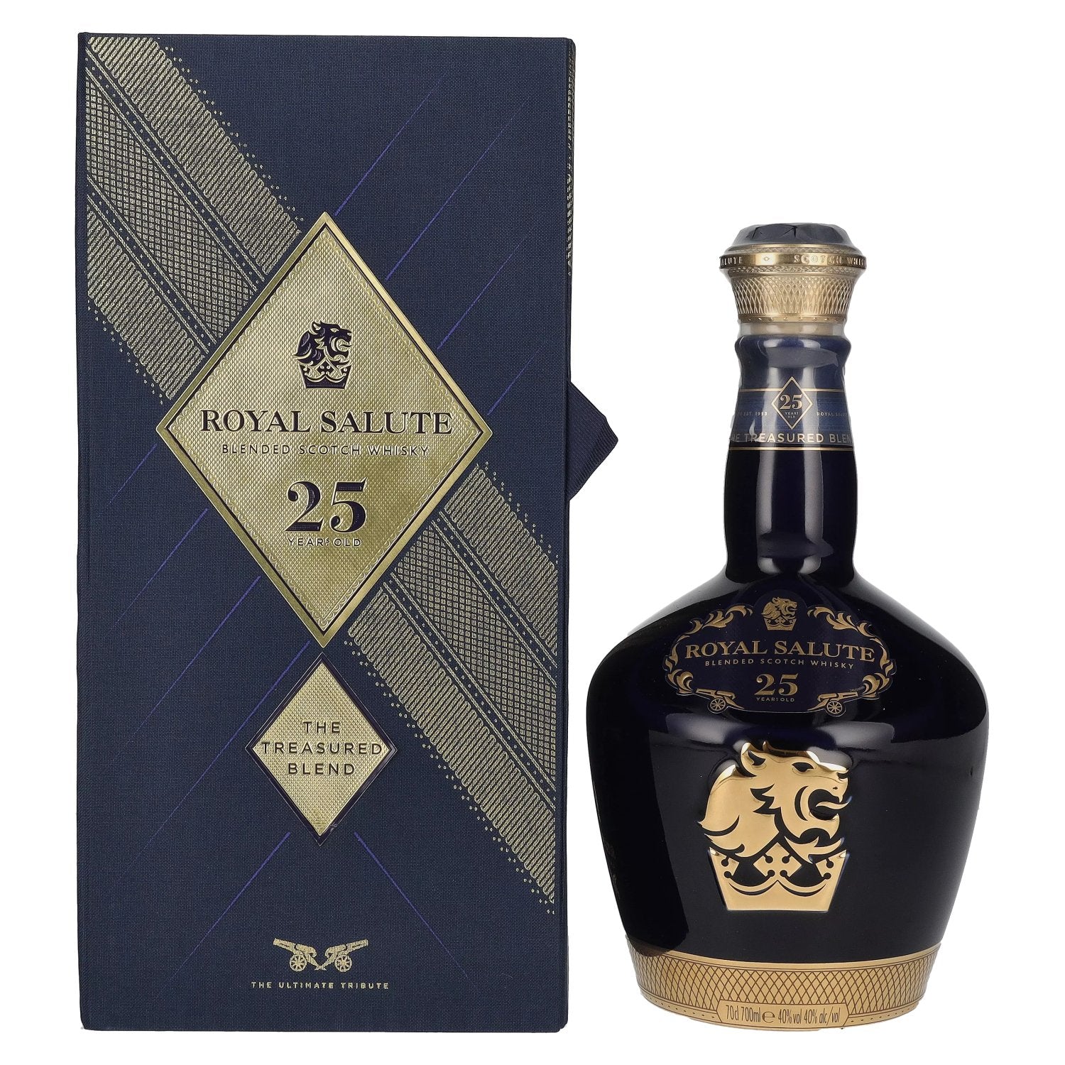 Royal Salute 25 Years Old THE TREASURE BLEND 40% Vol. 0,7l in Giftbox