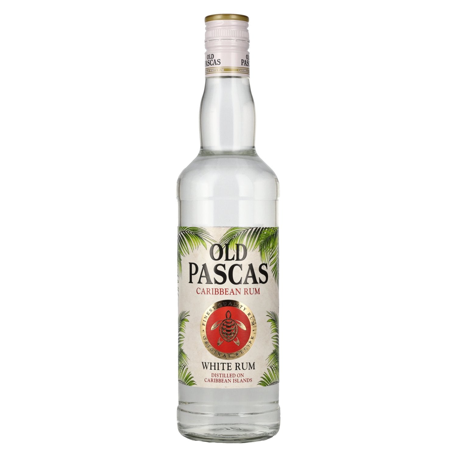 Old Pascas Caribbean White Rum 37,5% Vol. 0,7l