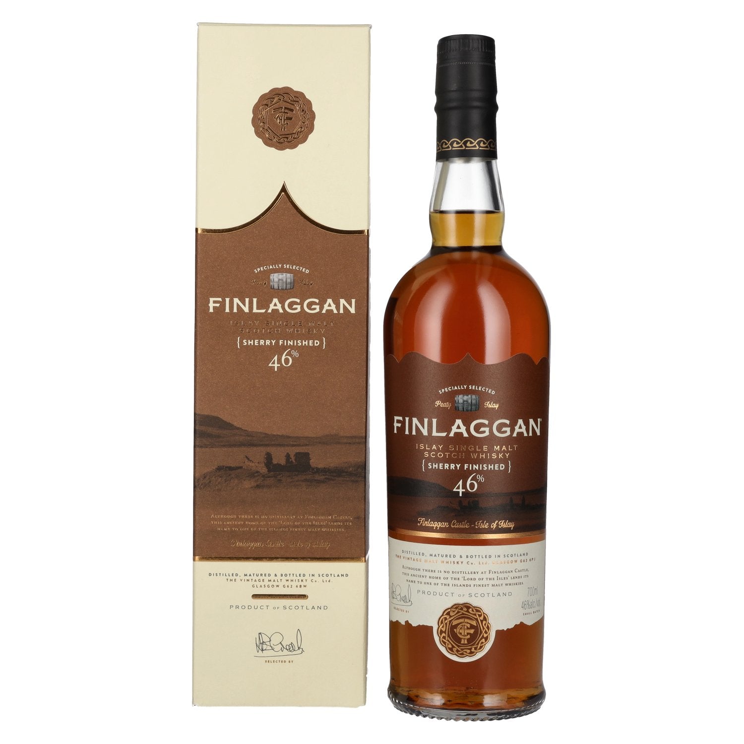 Finlaggan Sherry Finished Small Batch Release 46% Vol. 0,7l in Giftbox