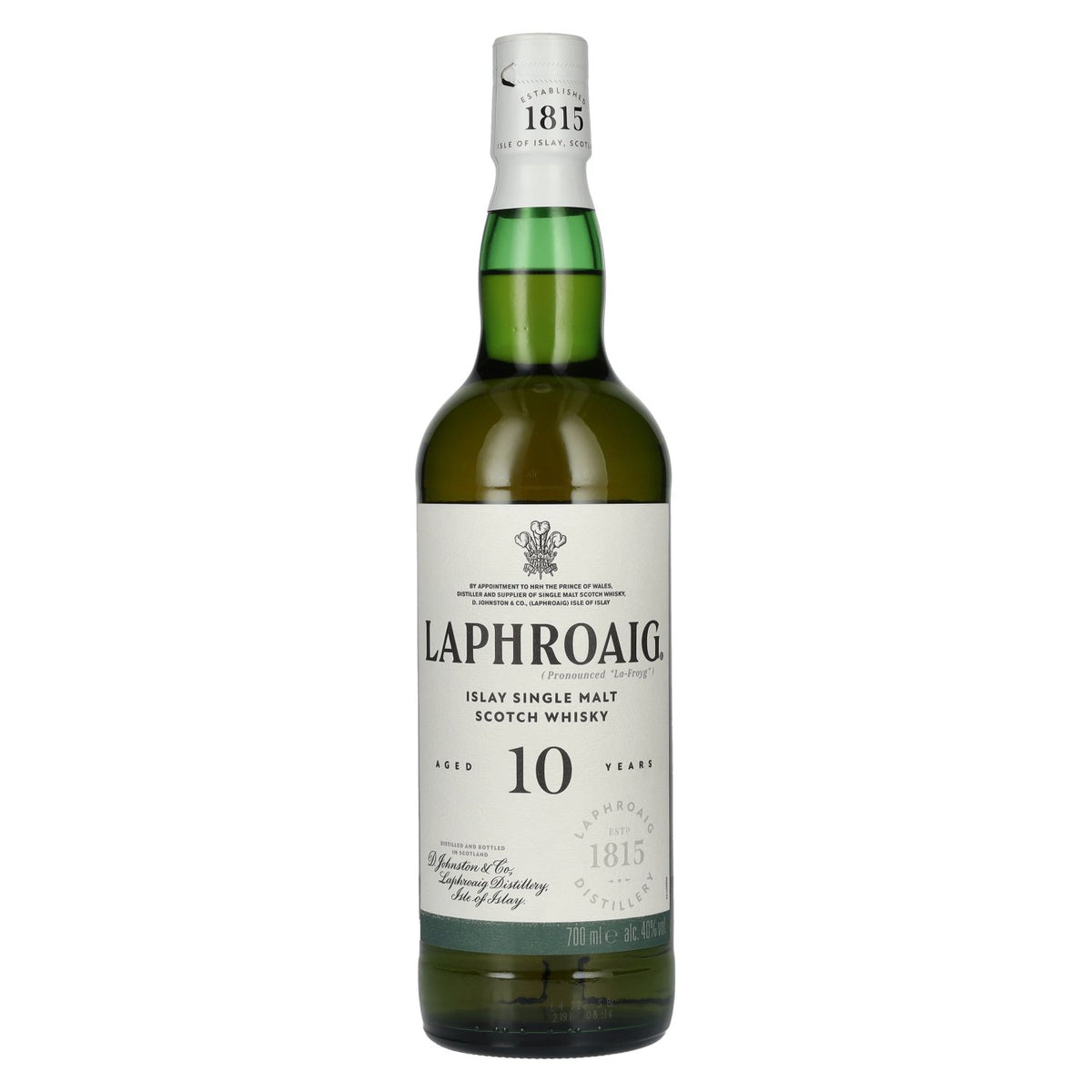 Laphroaig 10 Years Old 40% Vol. 0,7l