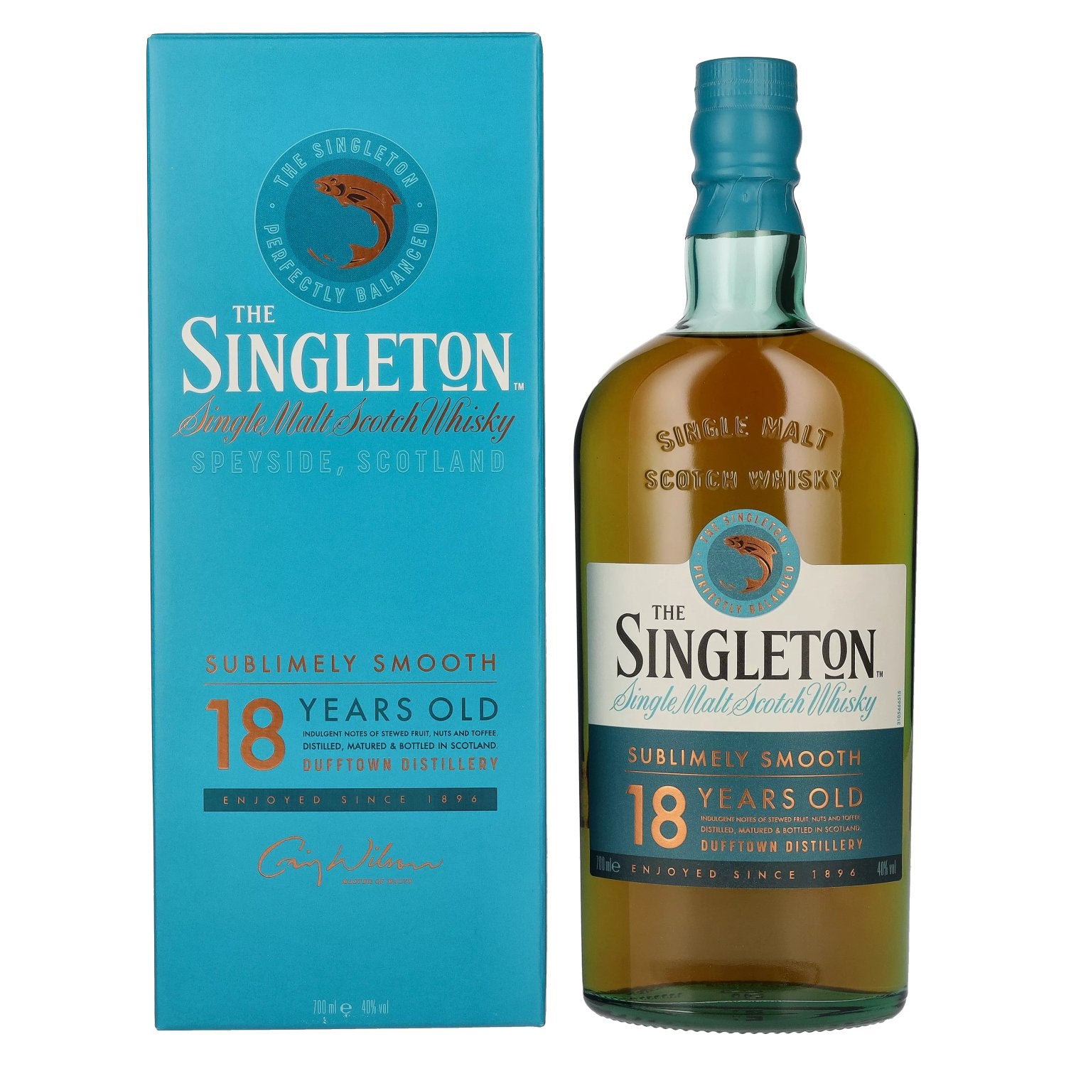 The Singleton Dufftown 18 Years Old SUBLIMELY SMOOTH 40% Vol. 0,7l in Giftbox