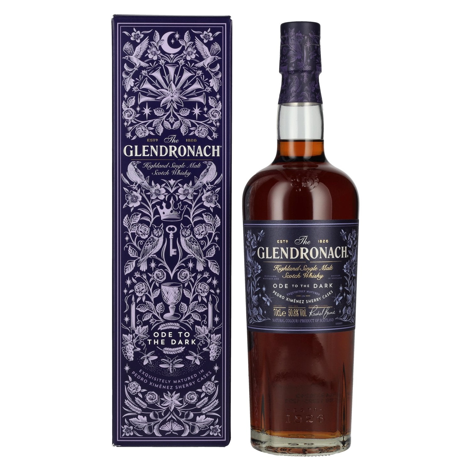 The GlenDronach ODE TO THE DARK Highland Single Malt 50,8% Vol. 0,7l in Giftbox