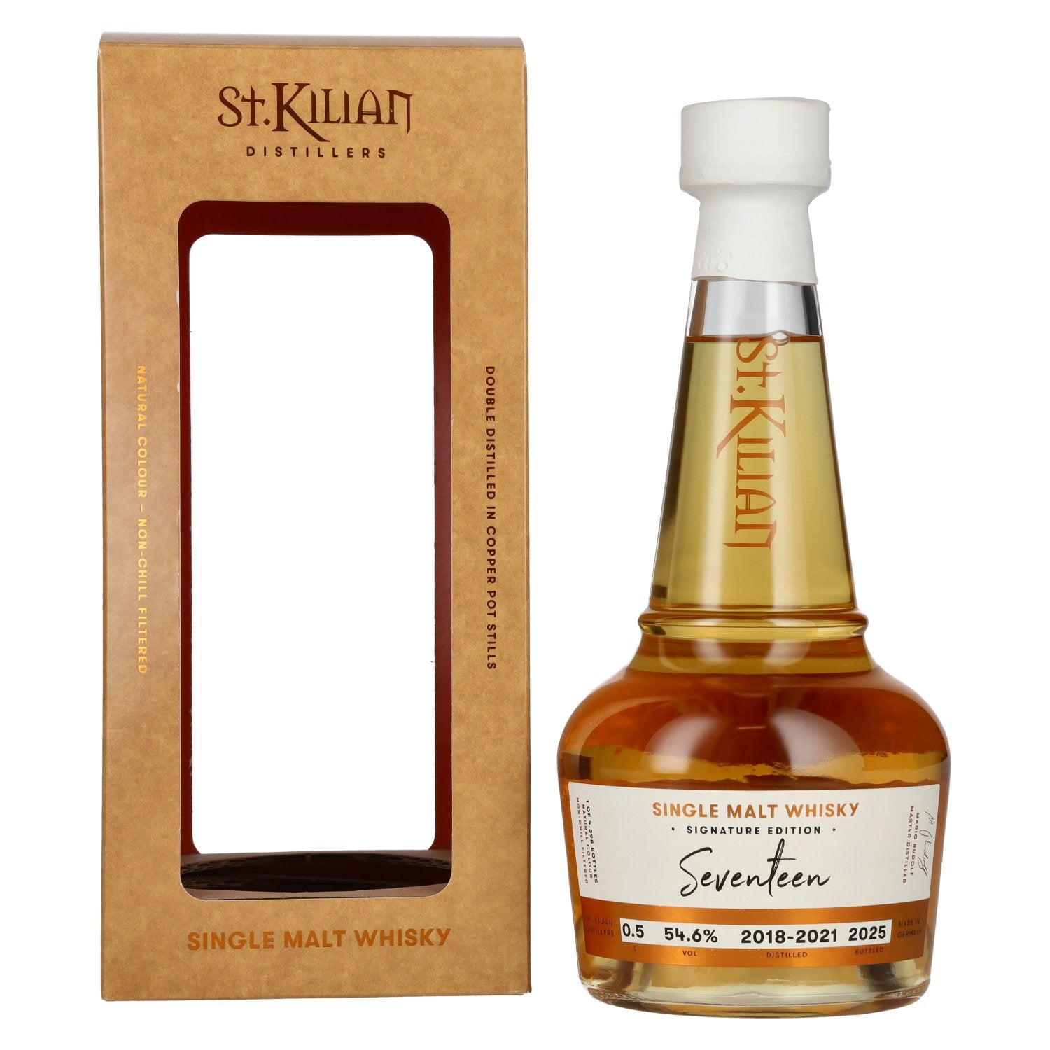St. Kilian Signature Edition SEVENTEEN Single Malt Whisky 54,6% Vol. 0,5l in Giftbox