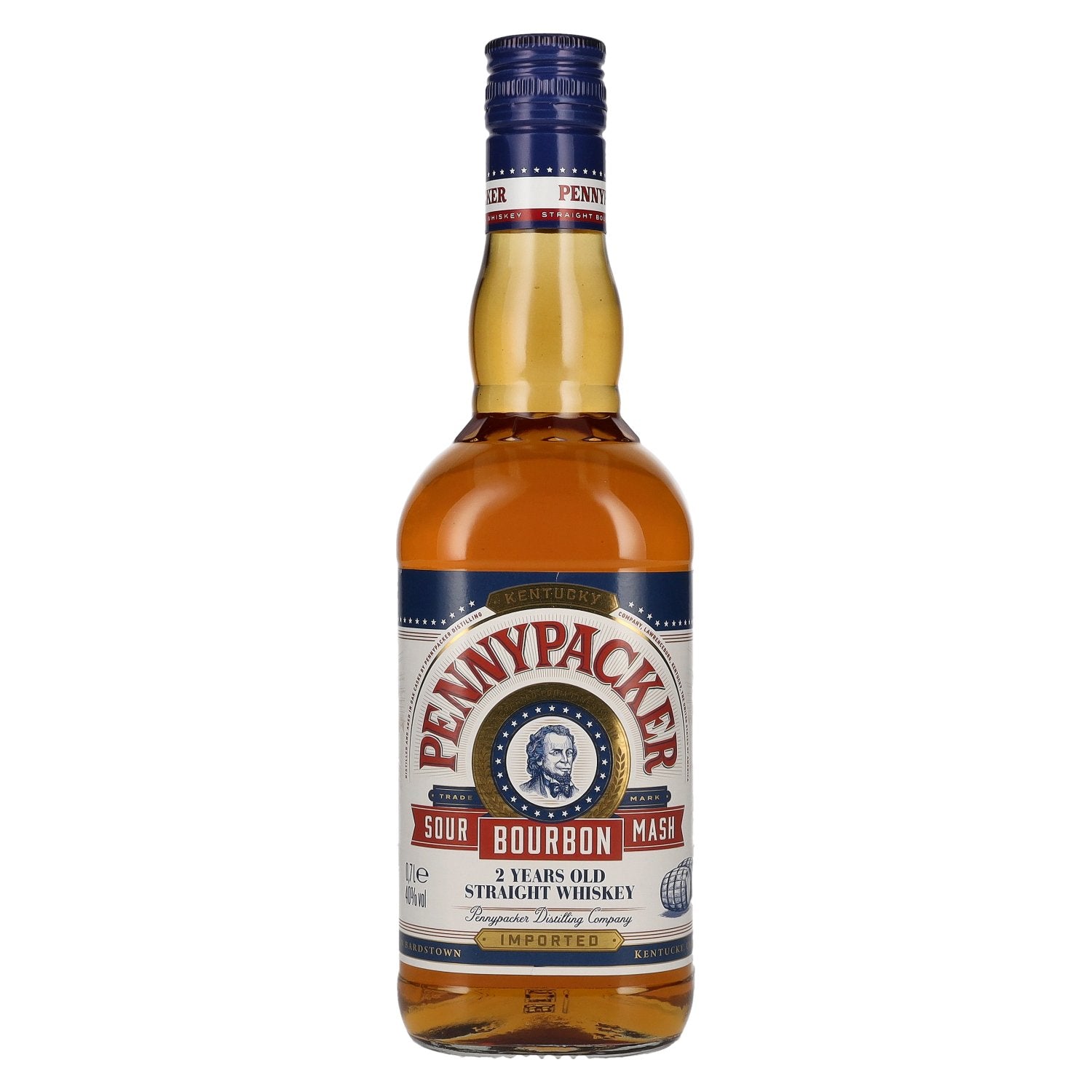 PennyPacker Kentucky Straight Bourbon Whiskey 40% Vol. 0,7l