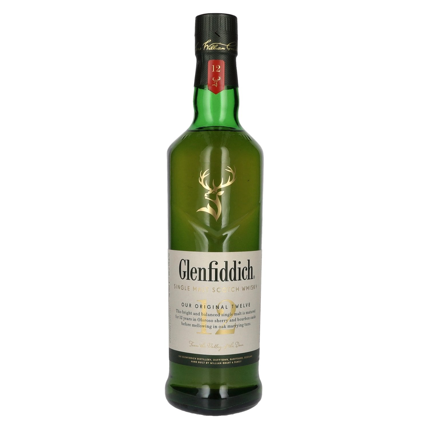 Glenfiddich 12 Years Old Single Malt Scotch Whisky 40% Vol. 0,7l in Giftbox
