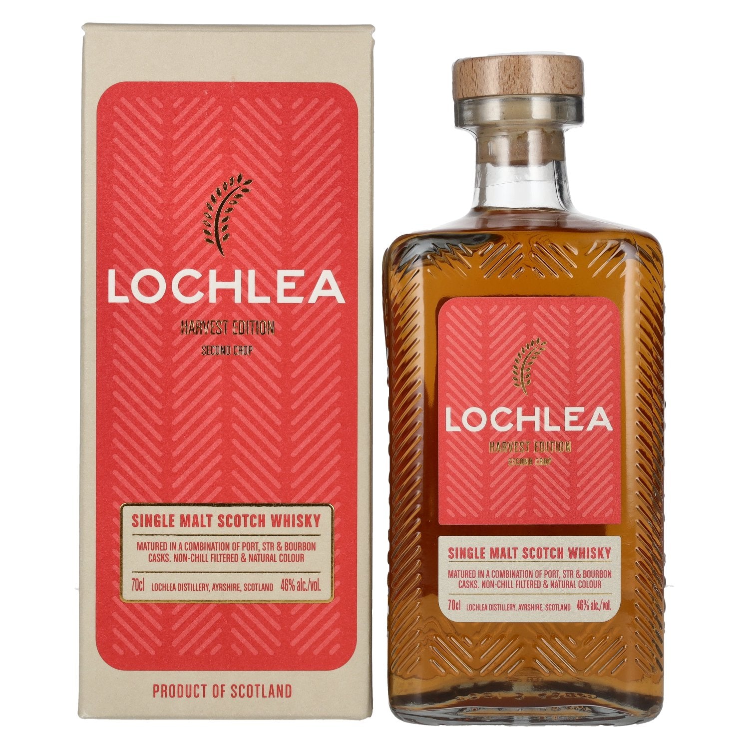 Lochlea HARVEST EDITION Second Crop Single Malt Scotch Whisky 46% Vol. 0,7l in Giftbox