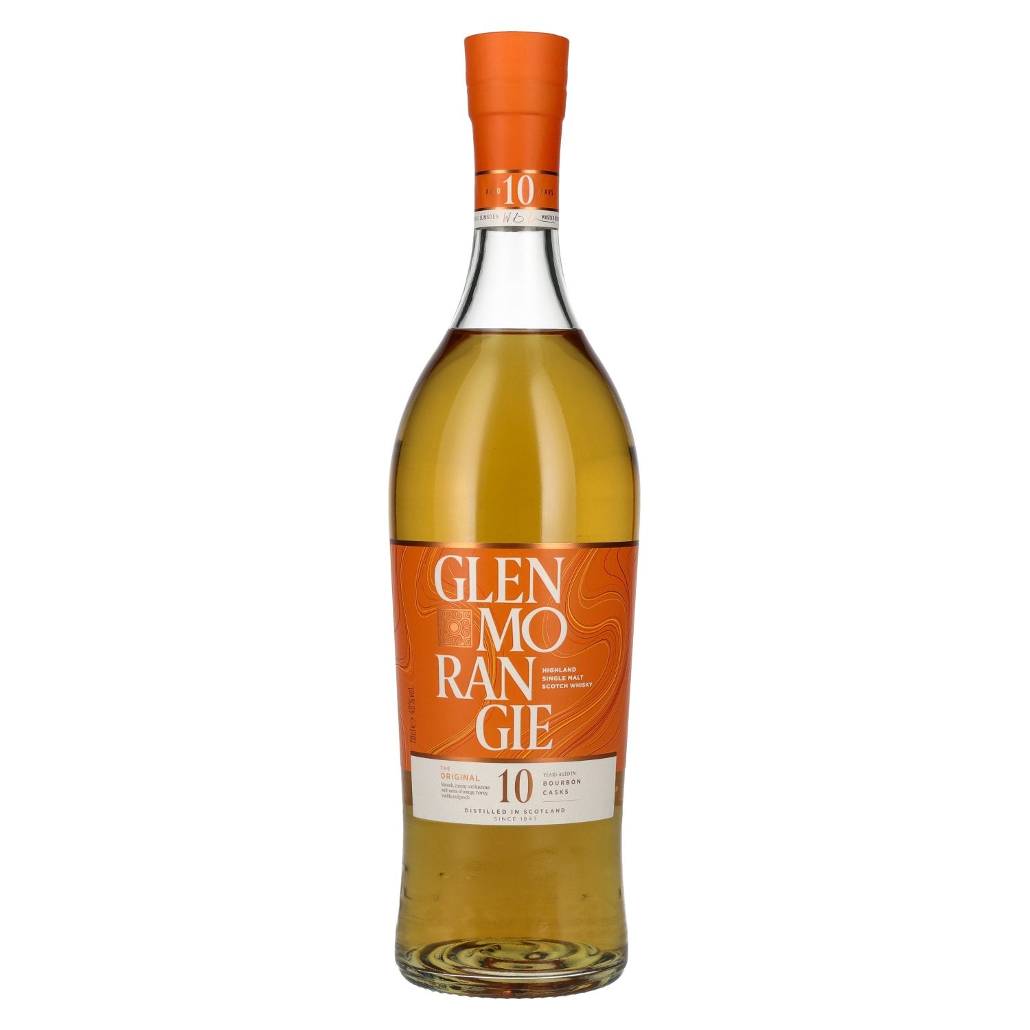 Glenmorangie THE ORIGINAL 10 Years Old Highland Single Malt 40% Vol. 0,7l