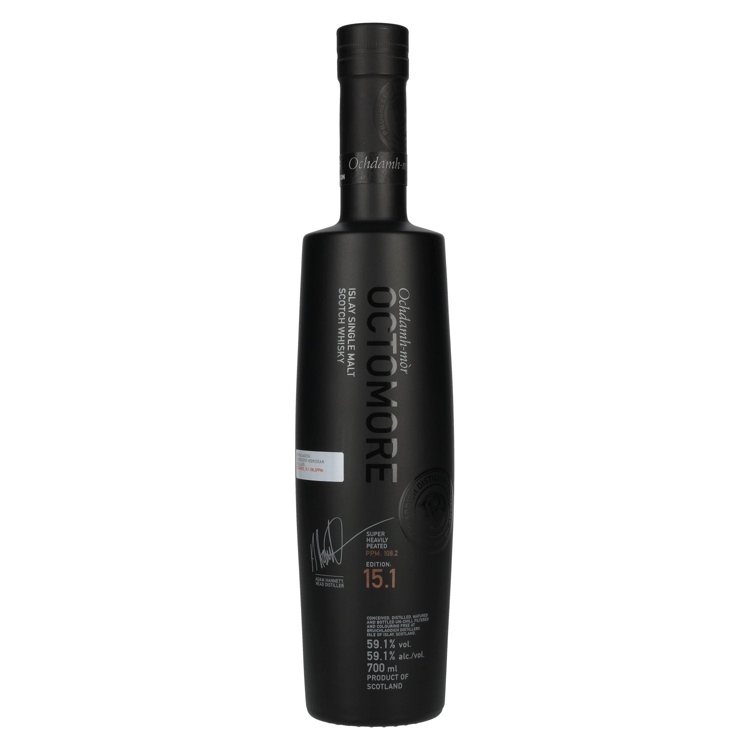 Octomore EDITION: 15.1 Super Heavily Peated Islay Single Malt 59,1% Vol. 0,7l