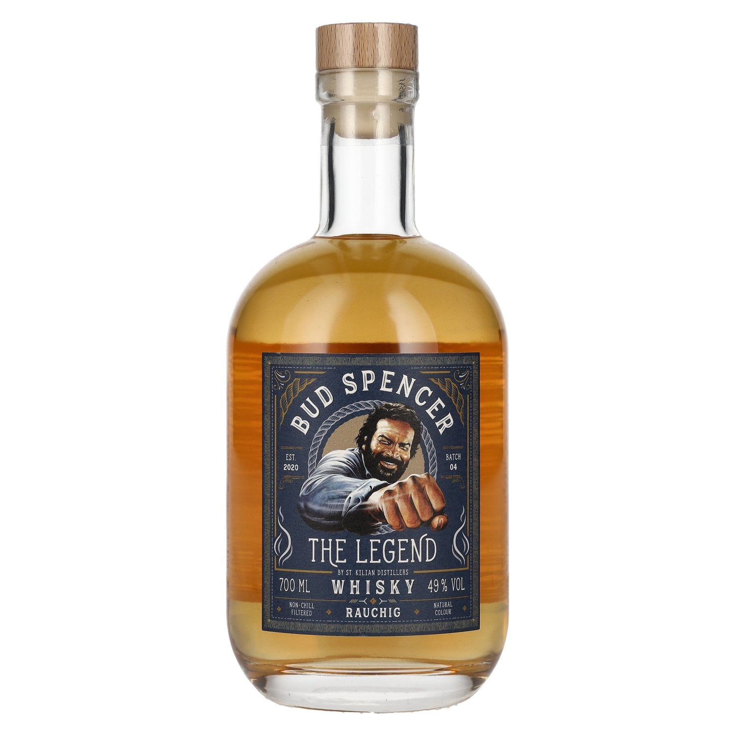 Bud Spencer THE LEGEND Single Malt RAUCHIG Batch 04 49% Vol. 0,7l