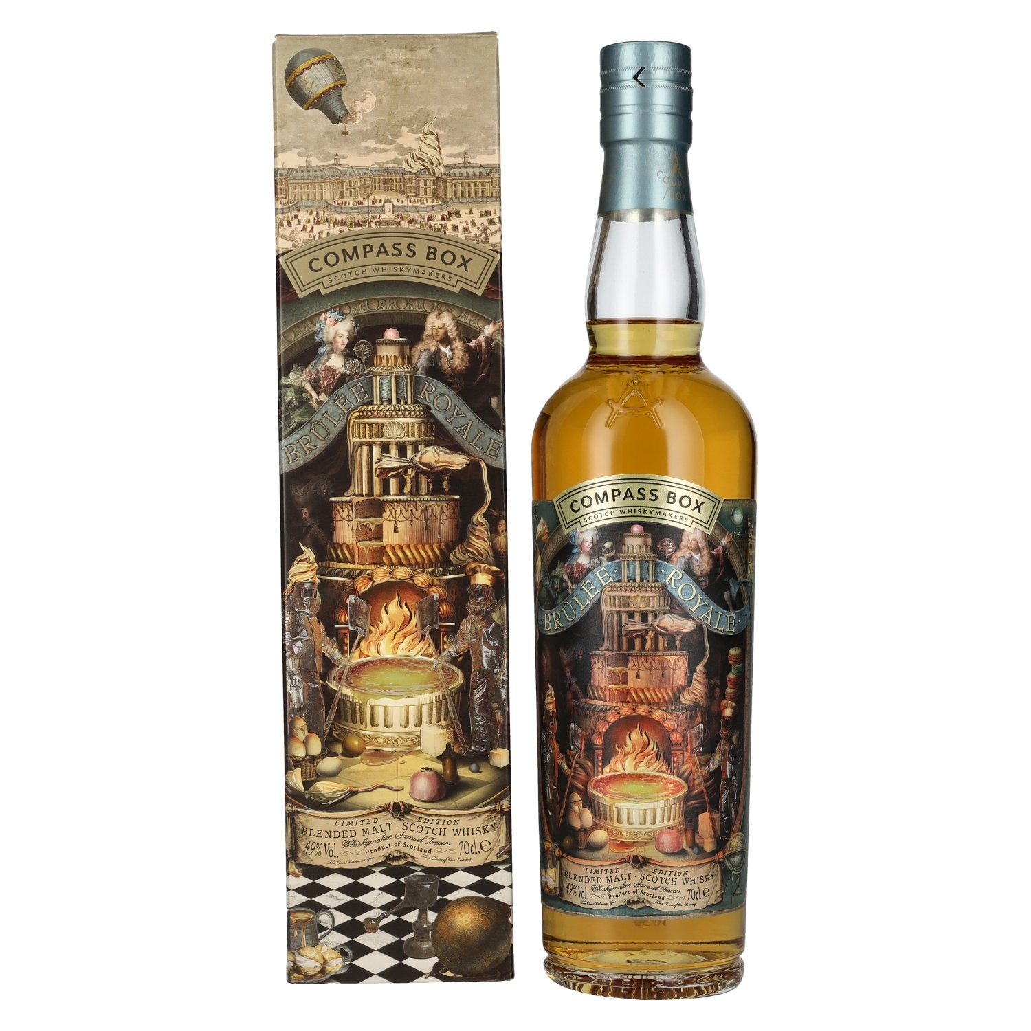 Compass Box BRULEE ROYALE Blended Malt Scotch Whisky 49% Vol. 0,7l in Giftbox