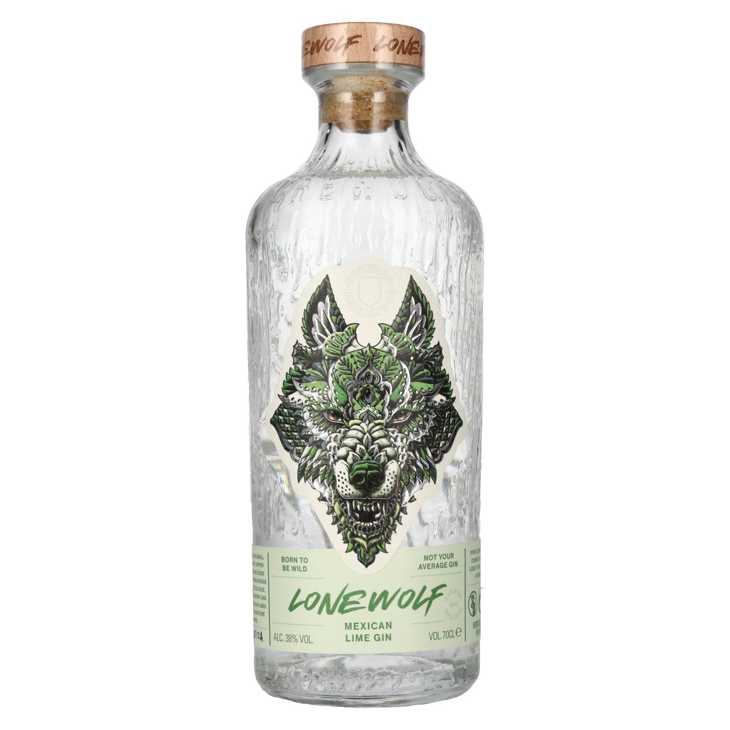 Brewdog LoneWolf MEXICAN LIME Gin 38% Vol. 0,7l