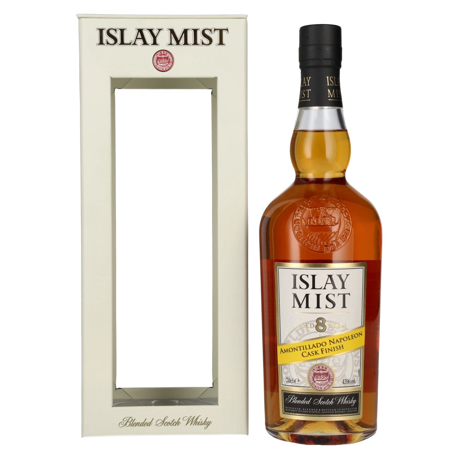 Islay Mist 8 Years Old Blended Scotch Whisky 43% Vol. 0,7l in Giftbox