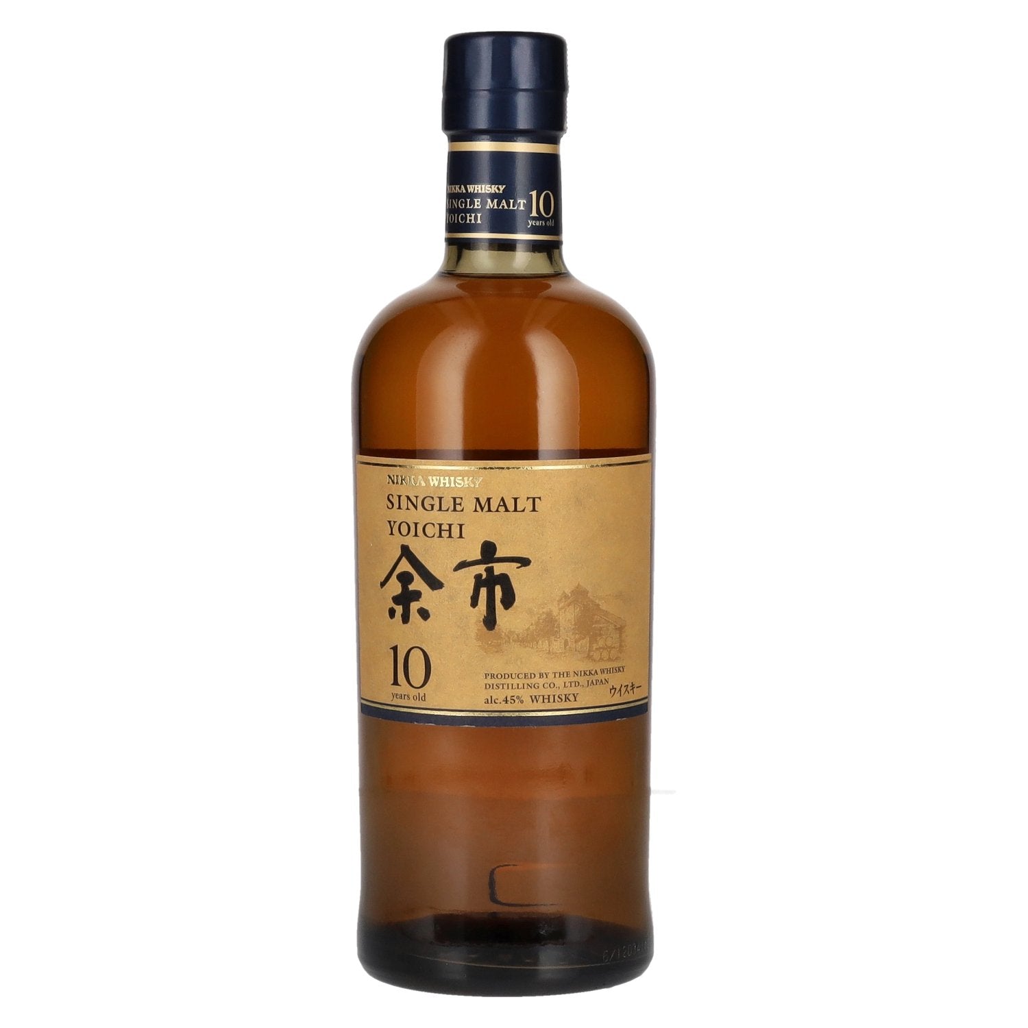 Nikka 10 Years Old Yoichi Single Malt Whisky 45% Vol. 0,7l