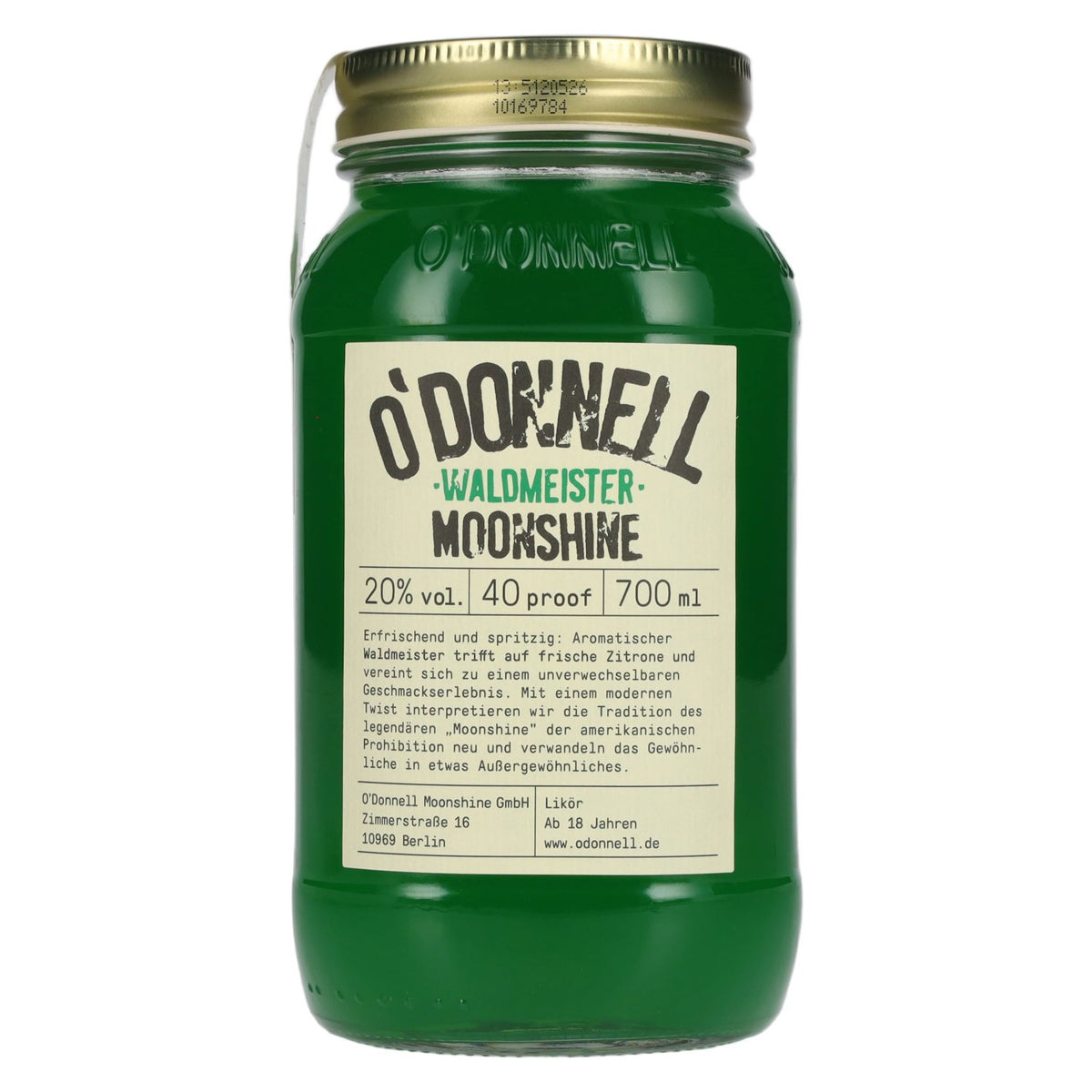 O'Donnell Moonshine WALDMEISTER Likoer 20% Vol. 0,7l
