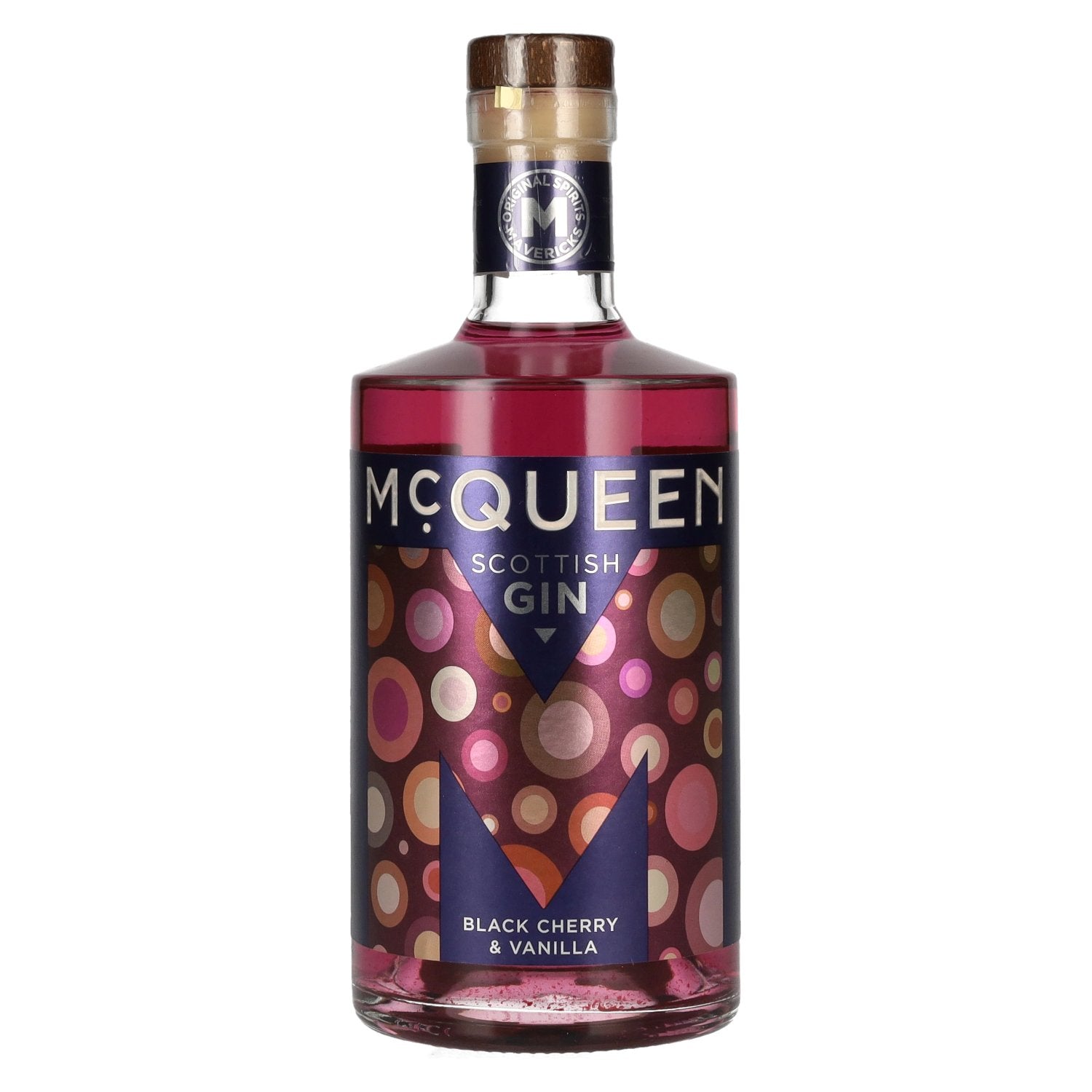 McQueen Black Cherry & Vanilla Scottish Gin 37,5% Vol. 0,7l