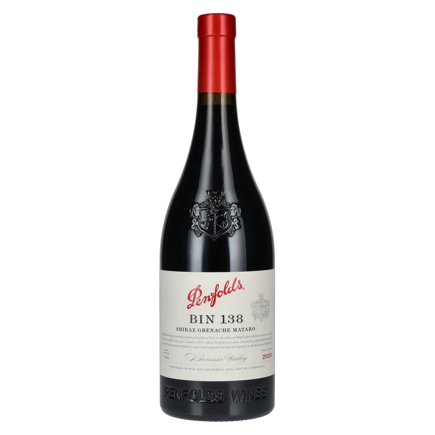 Penfolds BIN 138 Shiraz Grenache Mataro 2020 14,5% Vol. 0,75l
