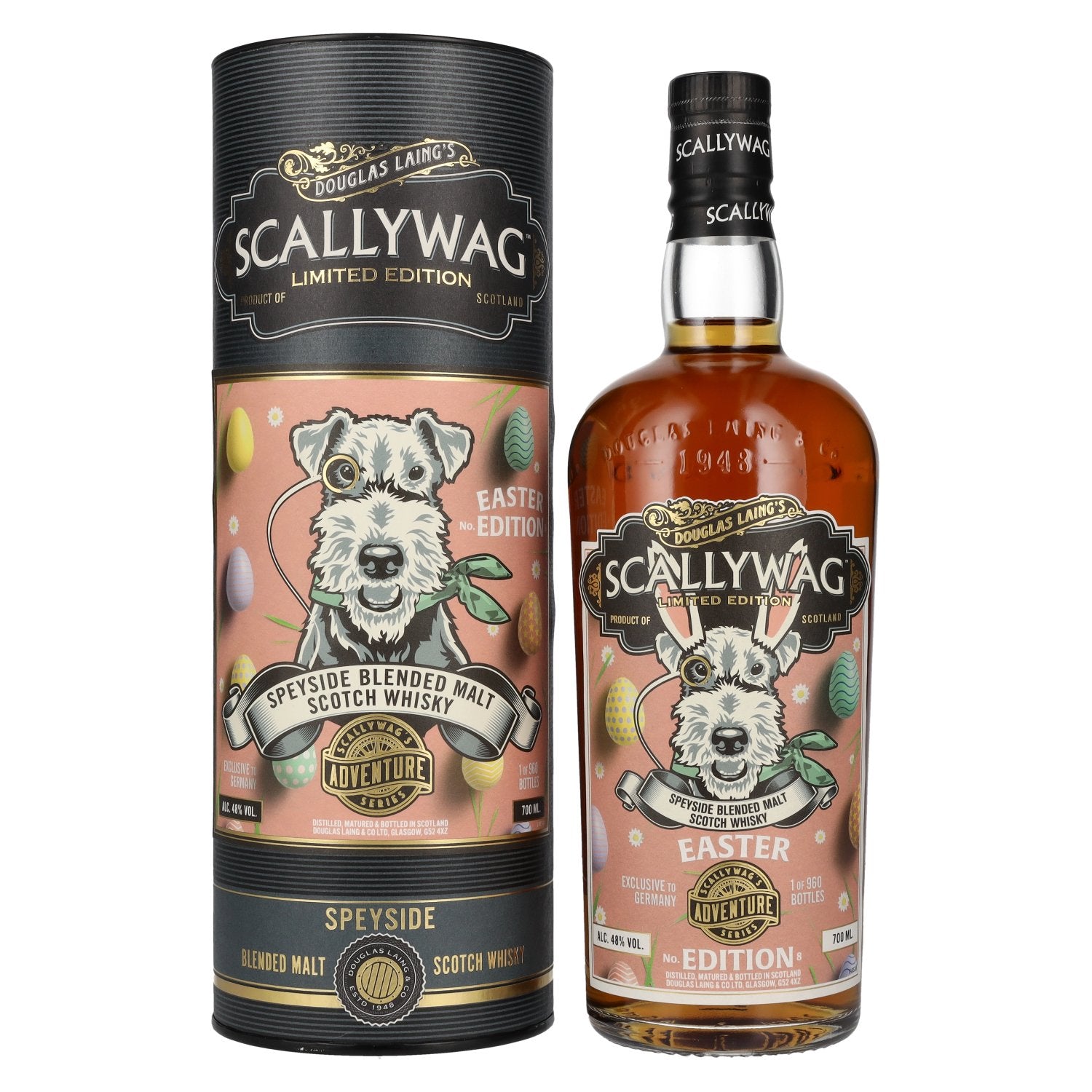 Douglas Laing SCALLYWAG The Easter Limited Edition No. 8 48% Vol. 0,7l in Giftbox