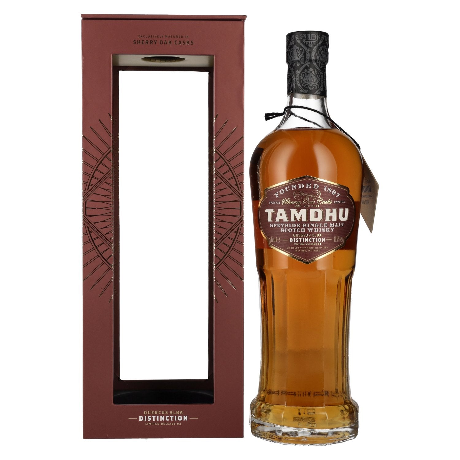 Tamdhu DISTINCTION II Speyside Single Malt Scotch Whisky 48% Vol. 0,7l in Giftbox