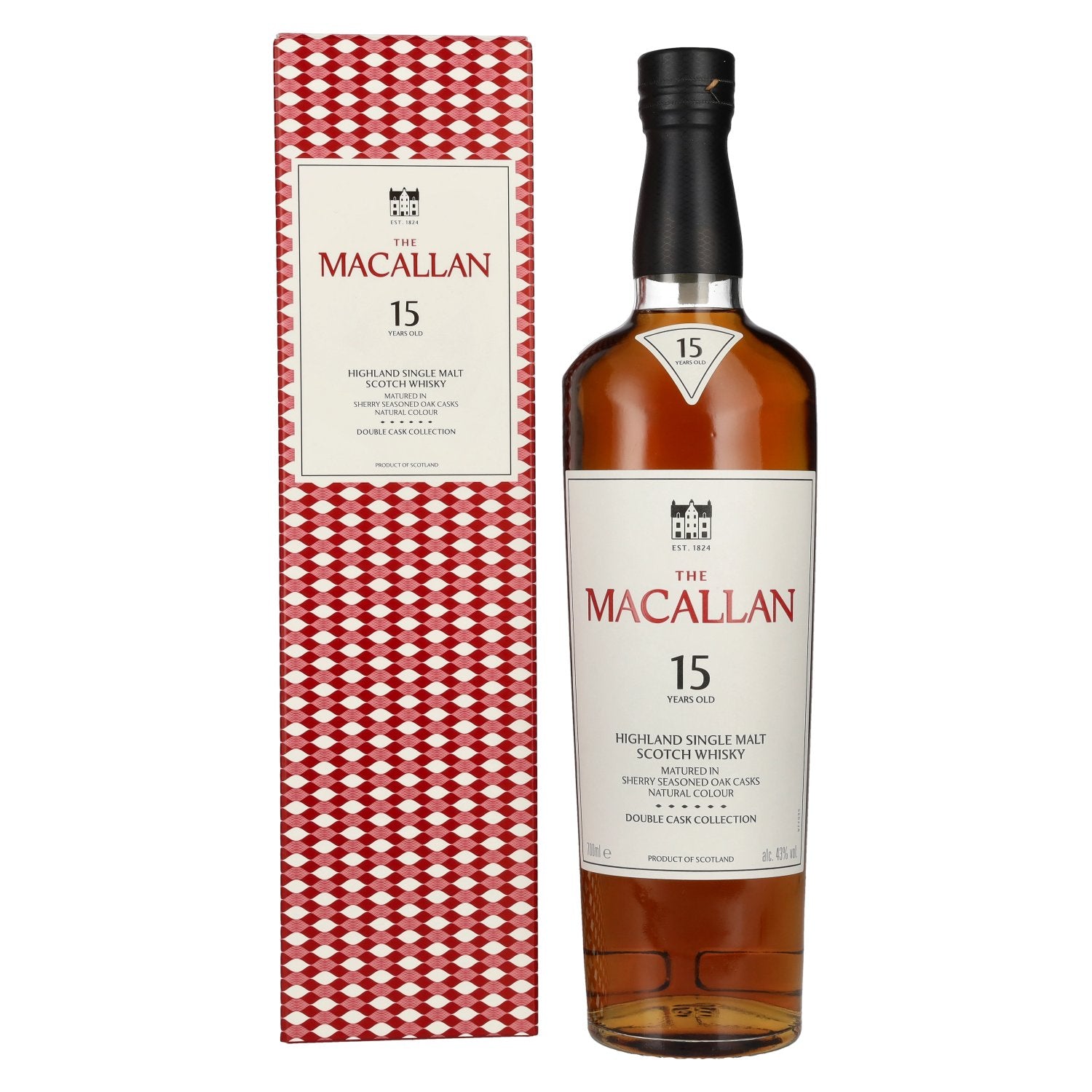 The Macallan 15 Years Old DOUBLE CASK 43% Vol. 0,7l in Giftbox