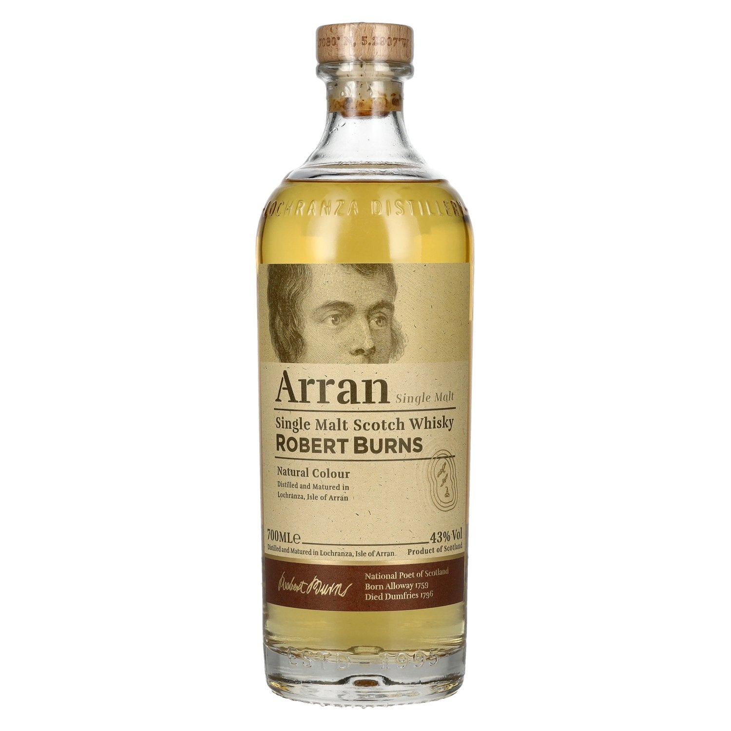 Buy Arran ROBERT BURNS Single Malt Scotch Whisky 43% Vol 0 7l Buy Arran ROBERT BURNS Single Malt Scotch Whisky 43% Vol 0 7l