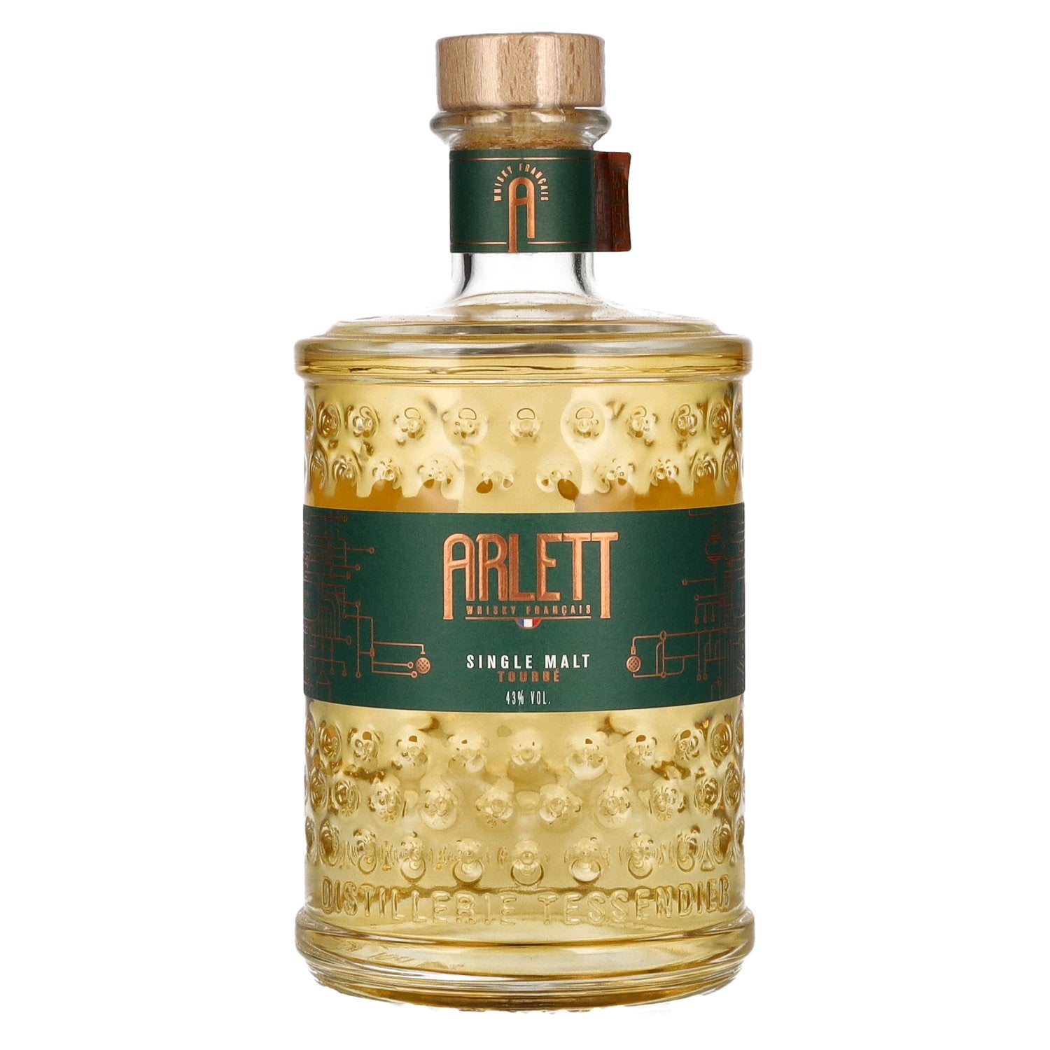 ARLETT Tourbe Single Malt Whisky 43% Vol. 0,7l